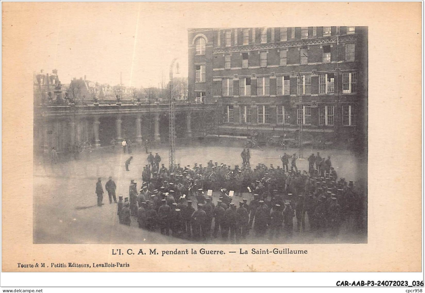 CAR-AABP3-59-0181 - LILLE - L'I.C.A.M. Pendant La Guerre - La Saint Guillaume - Lille