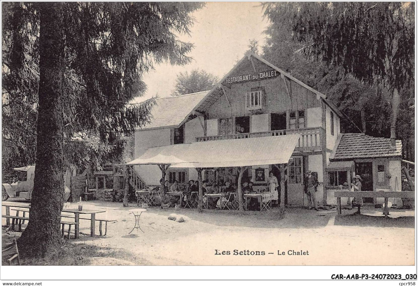 CAR-AABP3-58-0178 - LES SETTONS - Le Chalet - Autres & Non Classés