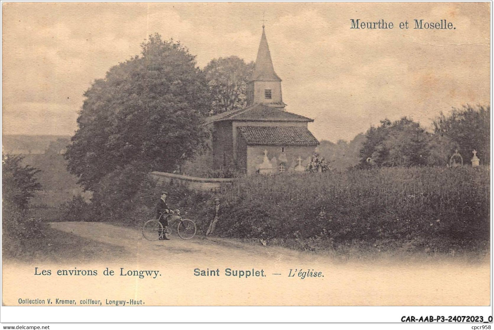 CAR-AABP3-54-0163 - Les Environs De Longwy - SAINT-SUPPLET - L'eglise - Longwy