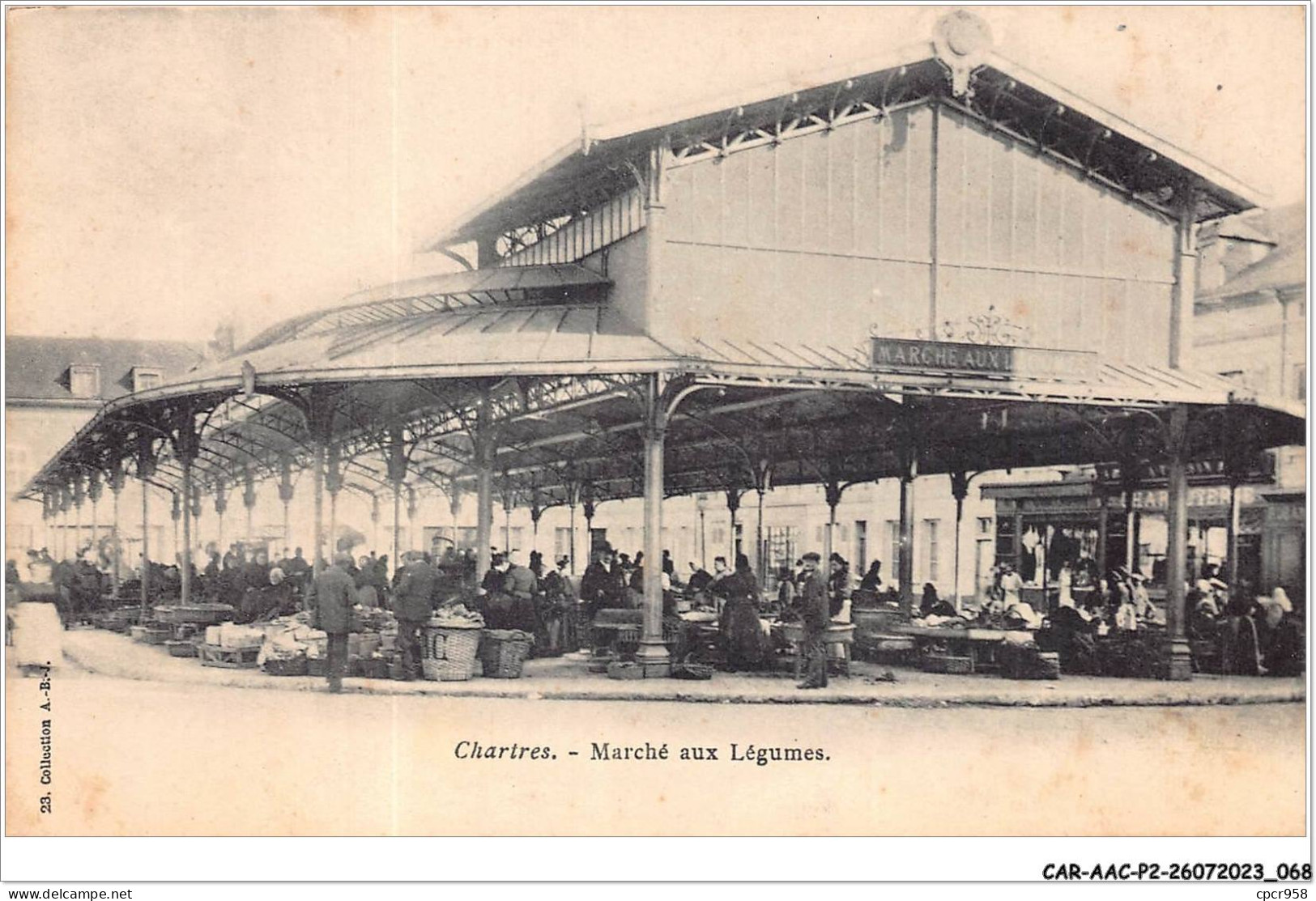 CAR-AACP2-28-0125 -  CHARTRES - Marché Aux Légumes - Agriculture - Chartres