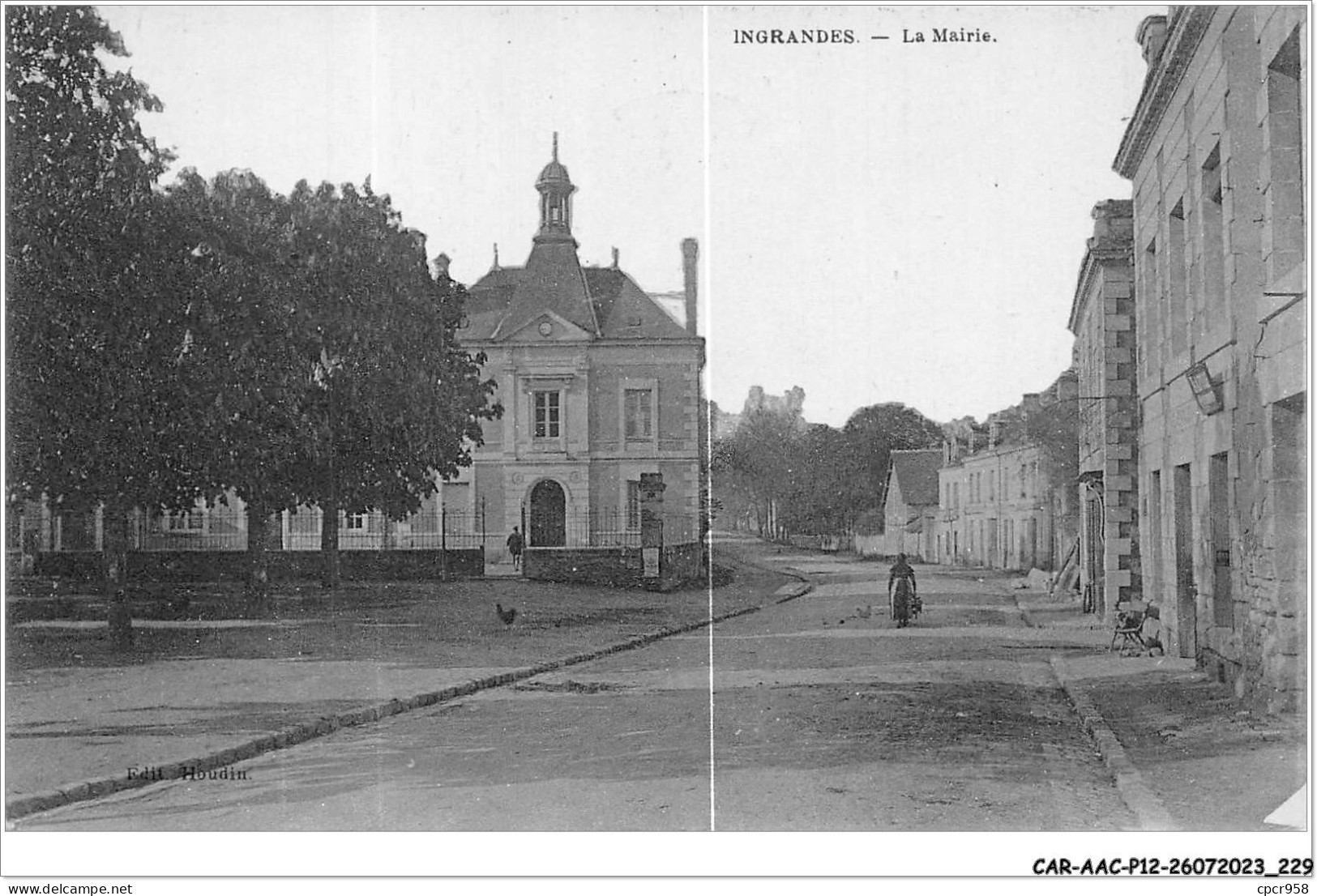 CAR-AACP12-86-1127 - INGRADES - La Mairie - Ingrandes