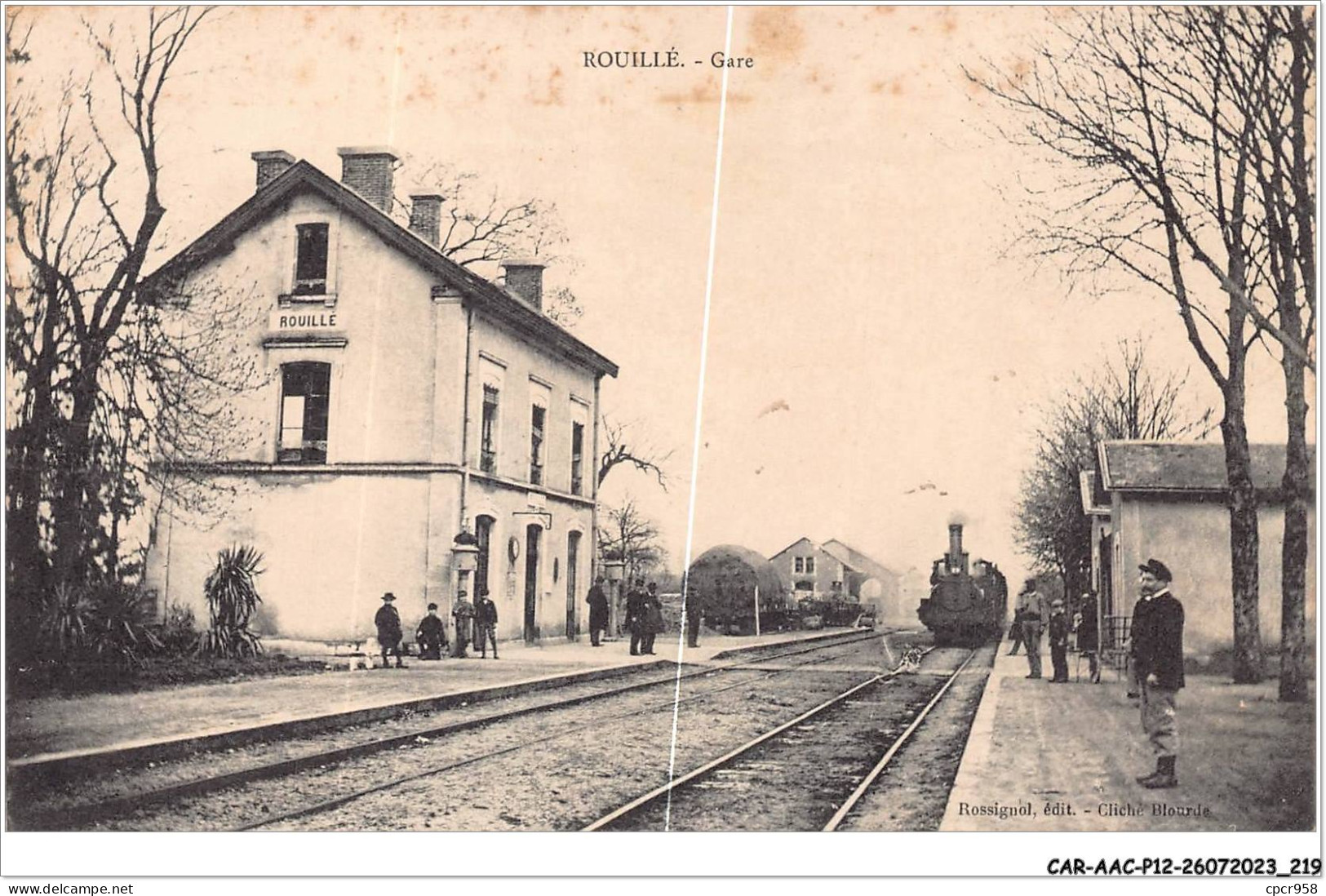 CAR-AACP12-86-1122 - ROUILLE - Gare - Ingrandes