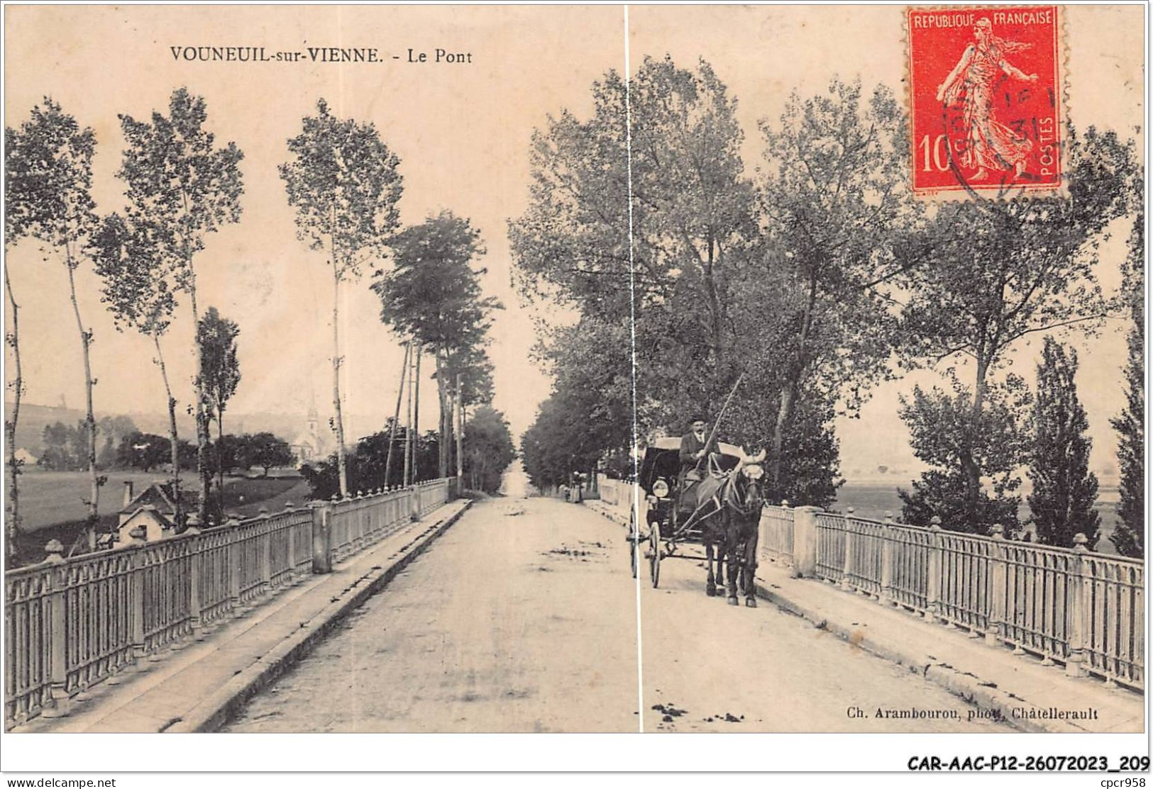 CAR-AACP12-86-1117 - VOUNEUIL-SUR-VIENNE - Le Pont - Vouneuil Sur Vienne