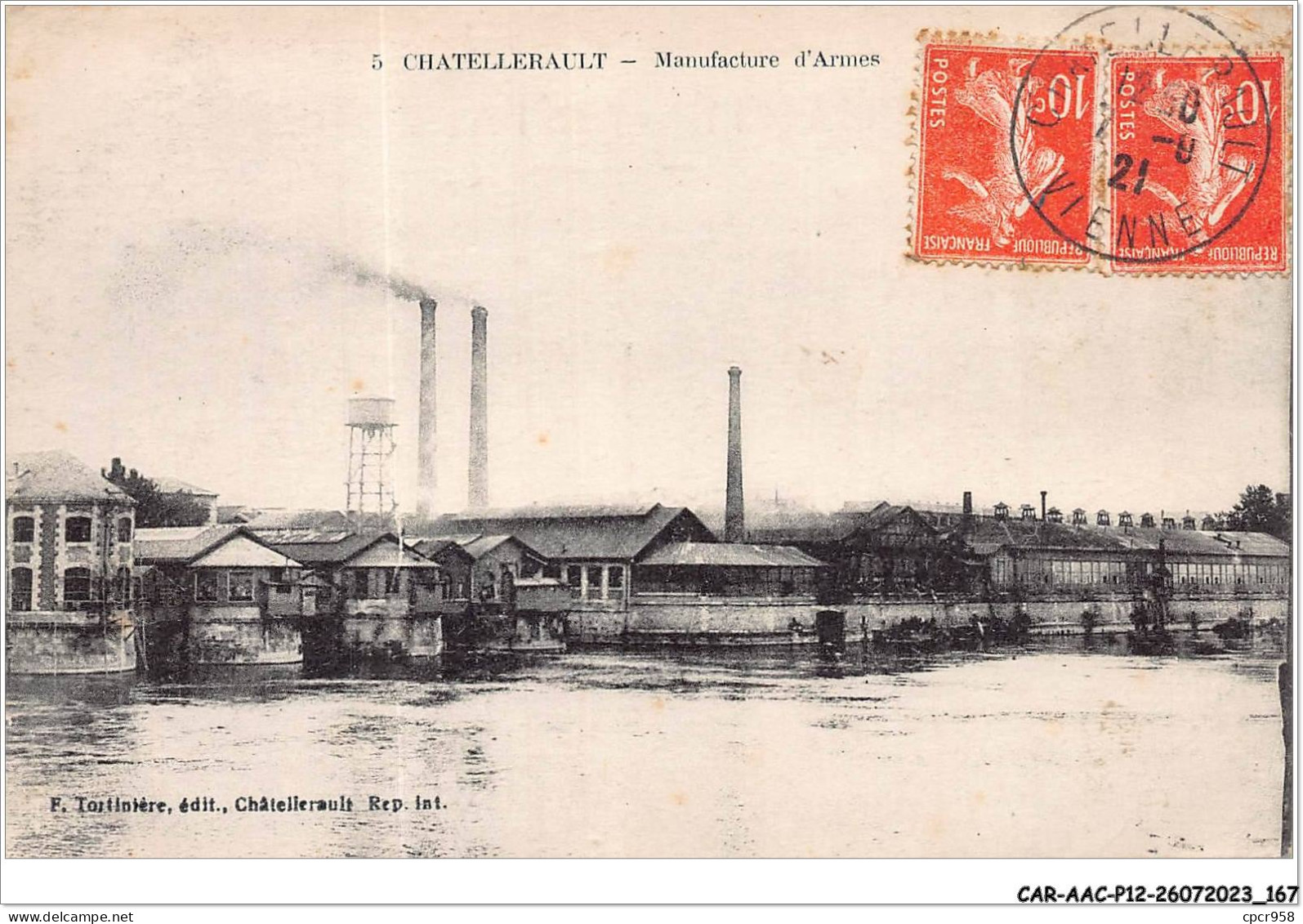 CAR-AACP12-86-1096 - CHATELLERAULT - Manufacture D'arme - Chatellerault