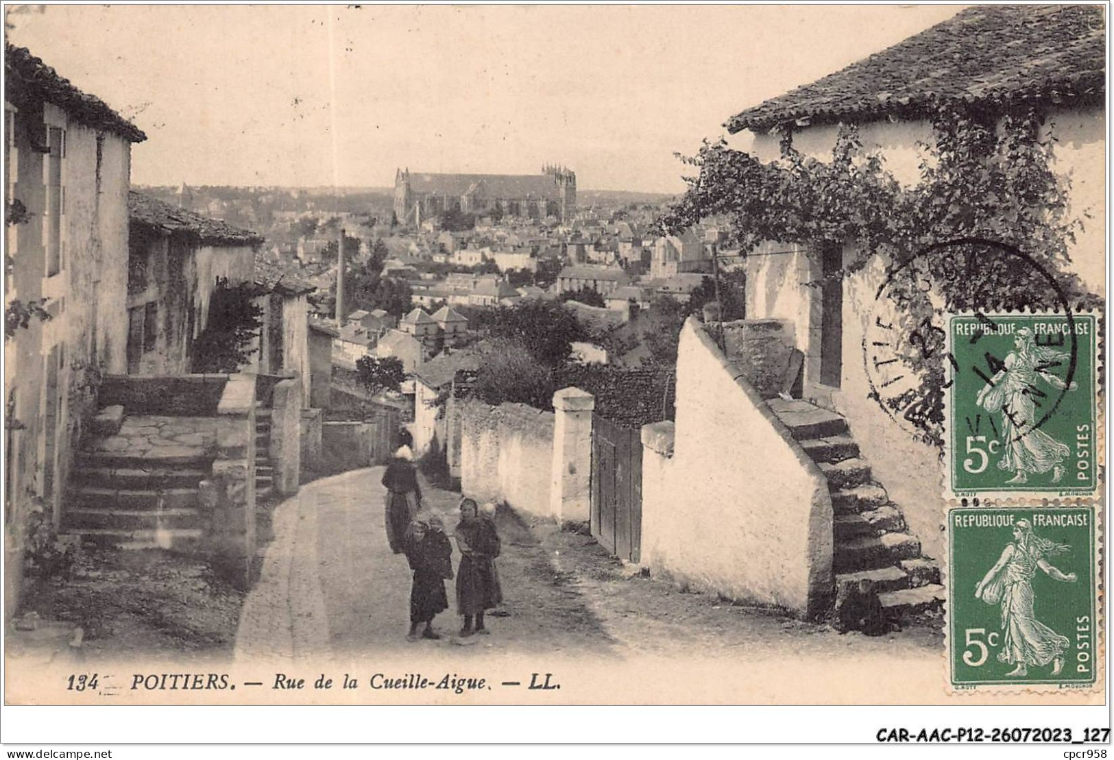 CAR-AACP12-86-1076 - POITIERS - Rue De La Cueille-aigue - Poitiers