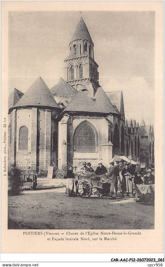 CAR-AACP12-86-1043 - POITIERS - Chevret De L'eglise NOTRE-DAME-LA-GRANDE  - Agriculture - Poitiers