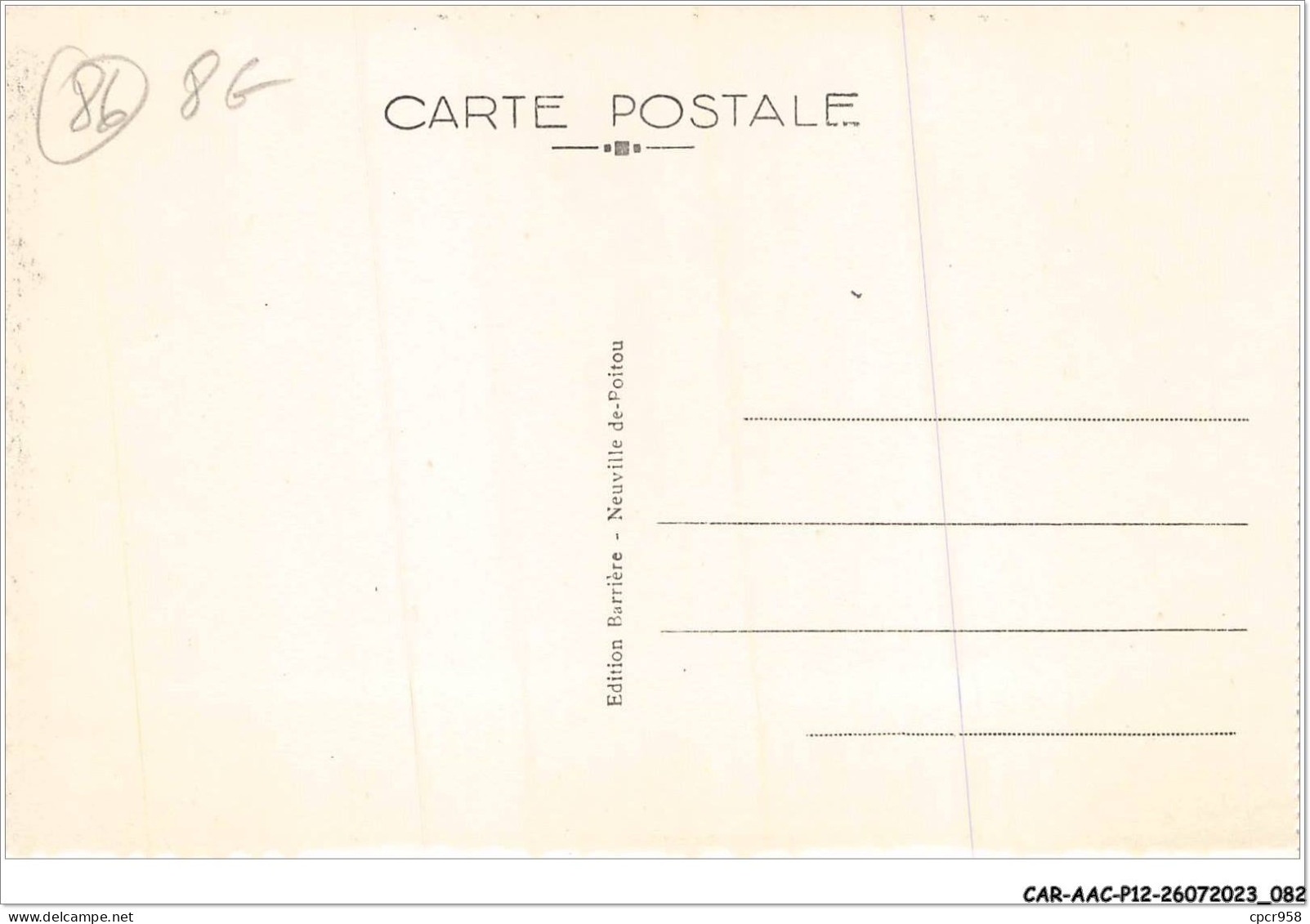 CAR-AACP12-86-1053 - NEUVILLE-EN-POITOU - Le Majestic Palace - Neuville En Poitou