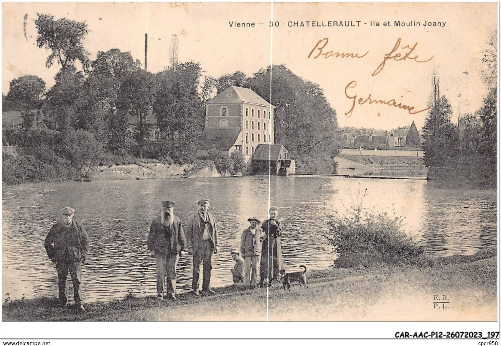 CAR-AACP12-86-1111 -  CHATELLERAULT - Ile Et Moulin Joany - Chatellerault