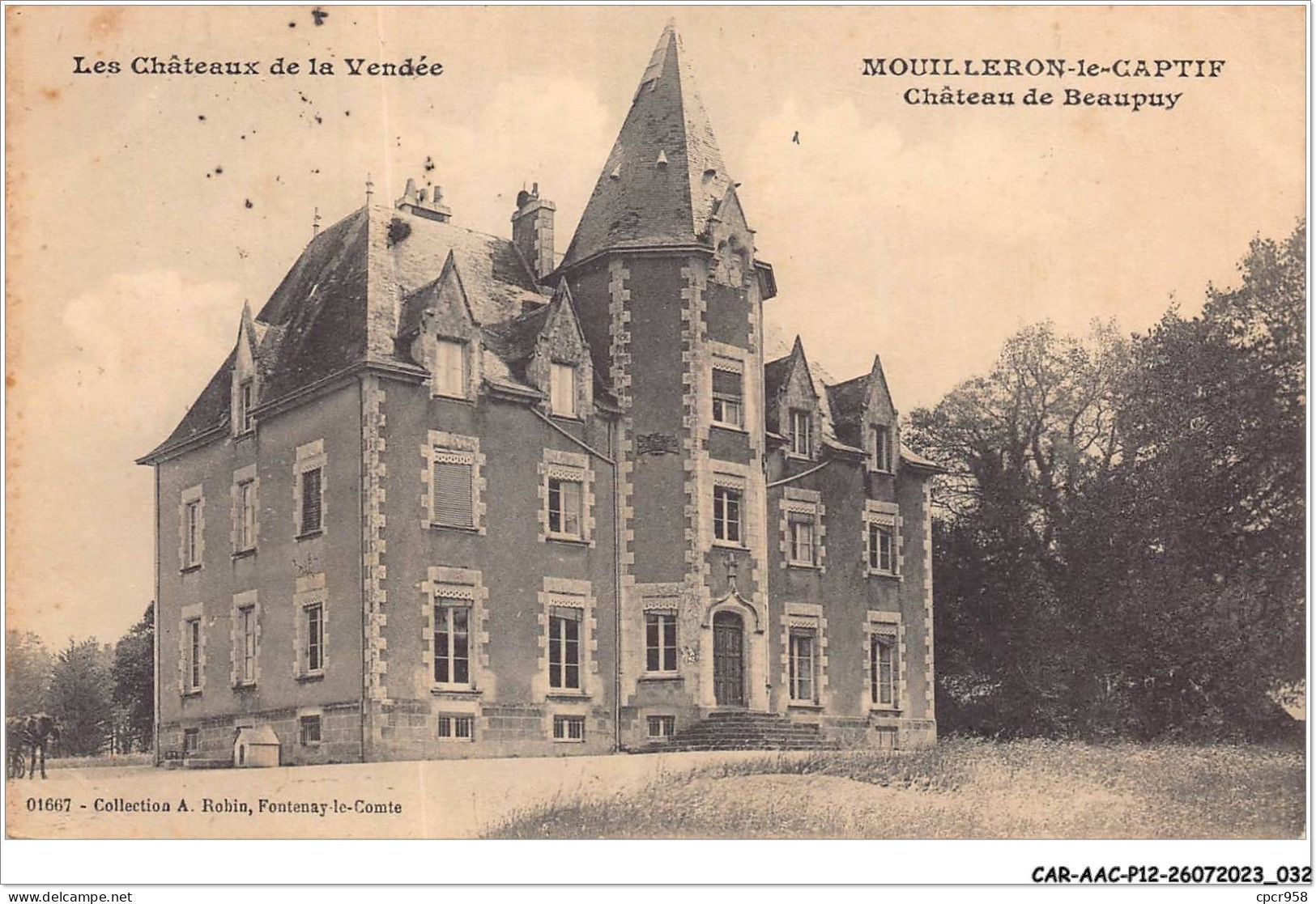 CAR-AACP12-85-1028 - MOUILLERON-LE-CAPTIF - Chateau De Beaupuy - Mouilleron En Pareds