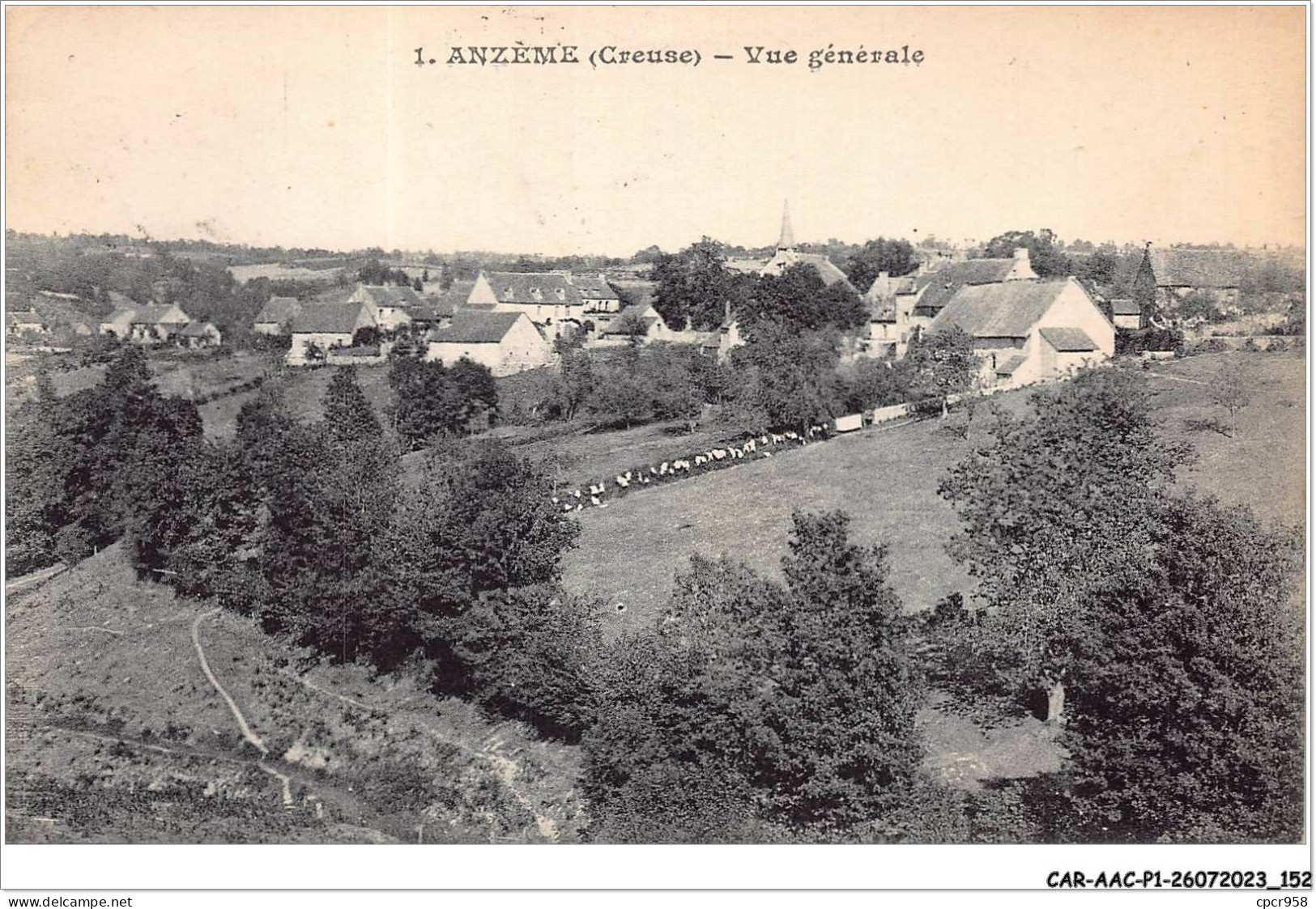 CAR-AACP1-23-0077 - ANZEME - Vue Générale  - Autres & Non Classés