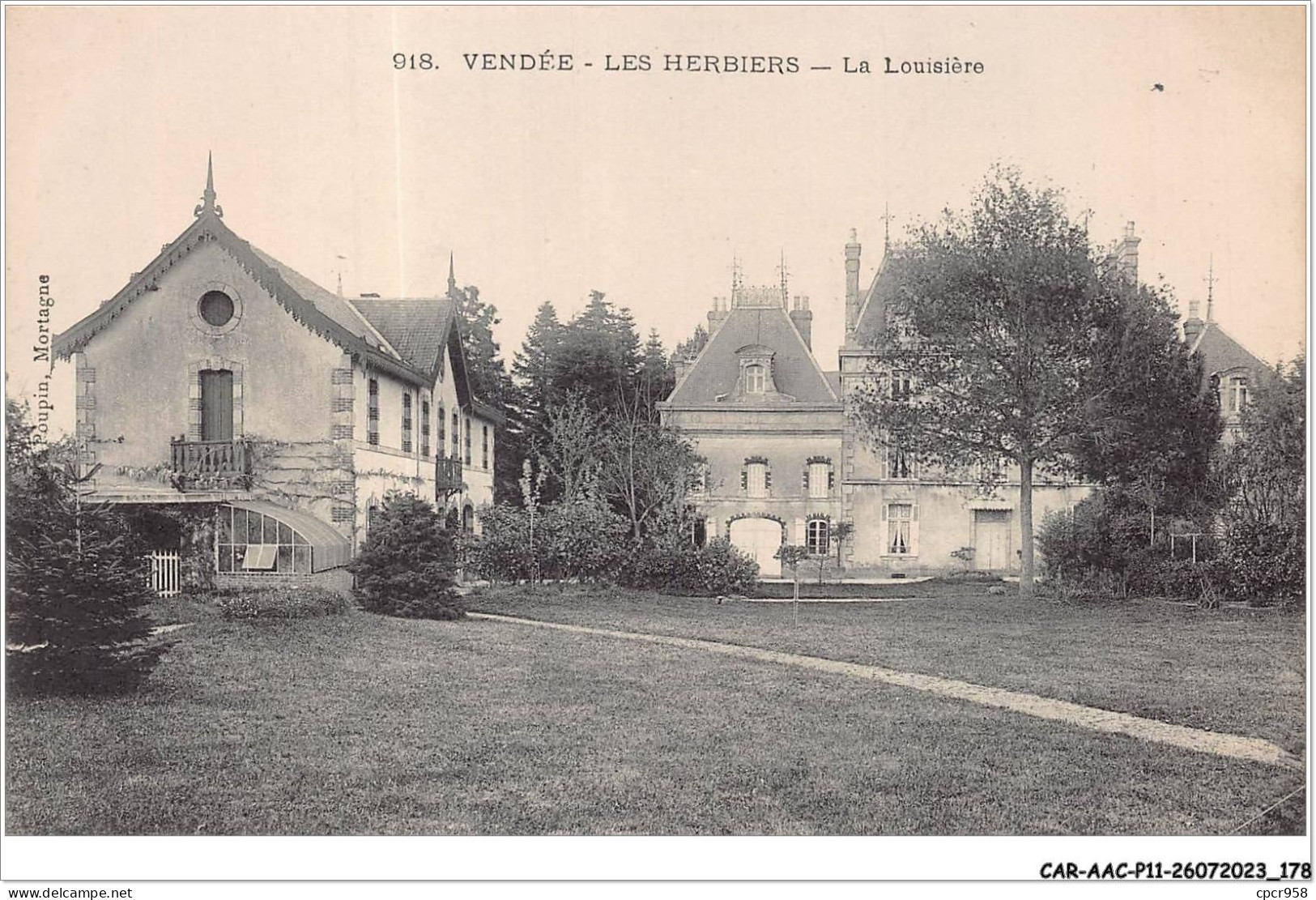 CAR-AACP11-85-1007 - VENDEE - LES HERBIERS - La Louisiere - Les Herbiers