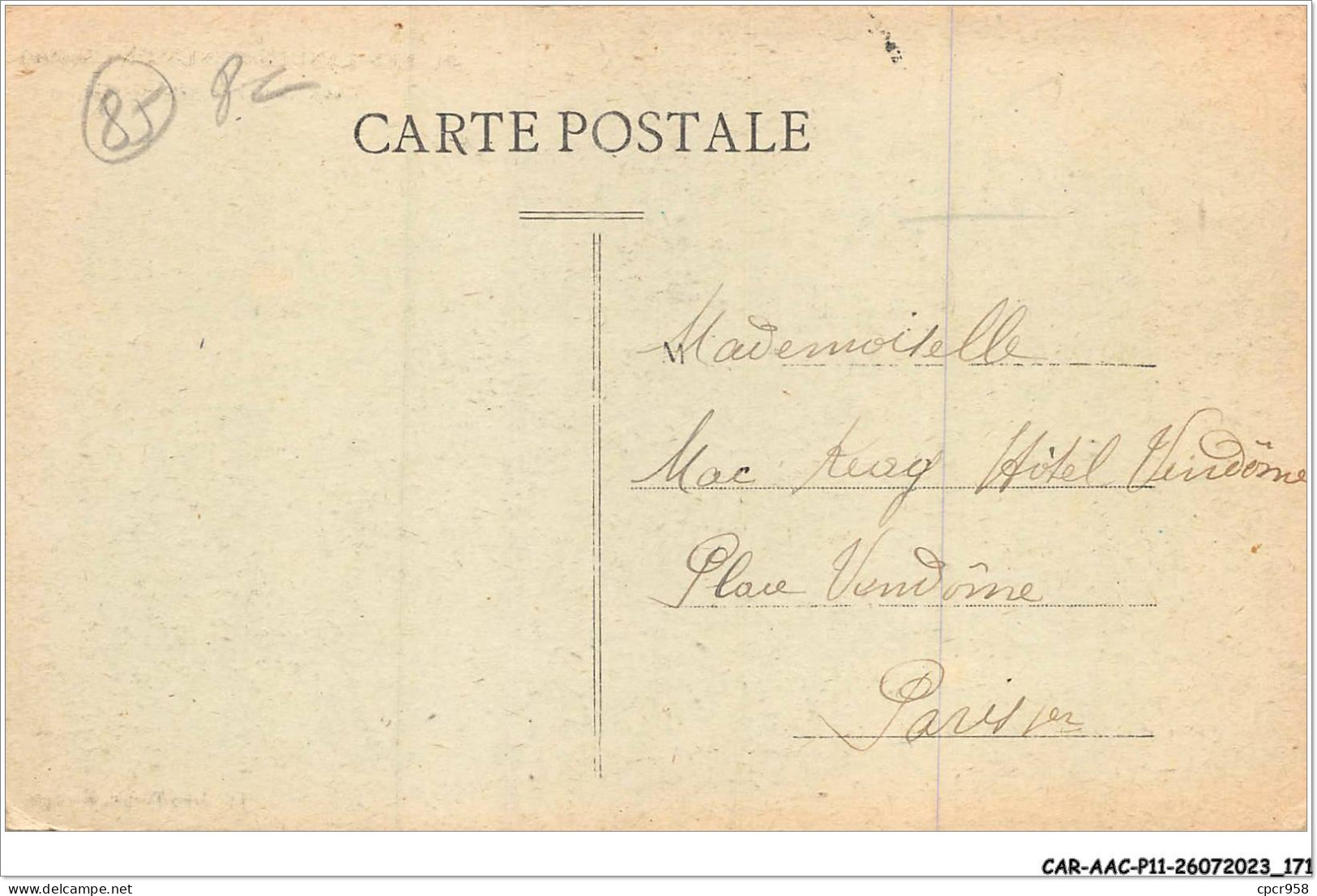 CAR-AACP11-85-1003 - LES LANDES-GENUSSON - Vieux Castel De Chambrette - Other & Unclassified