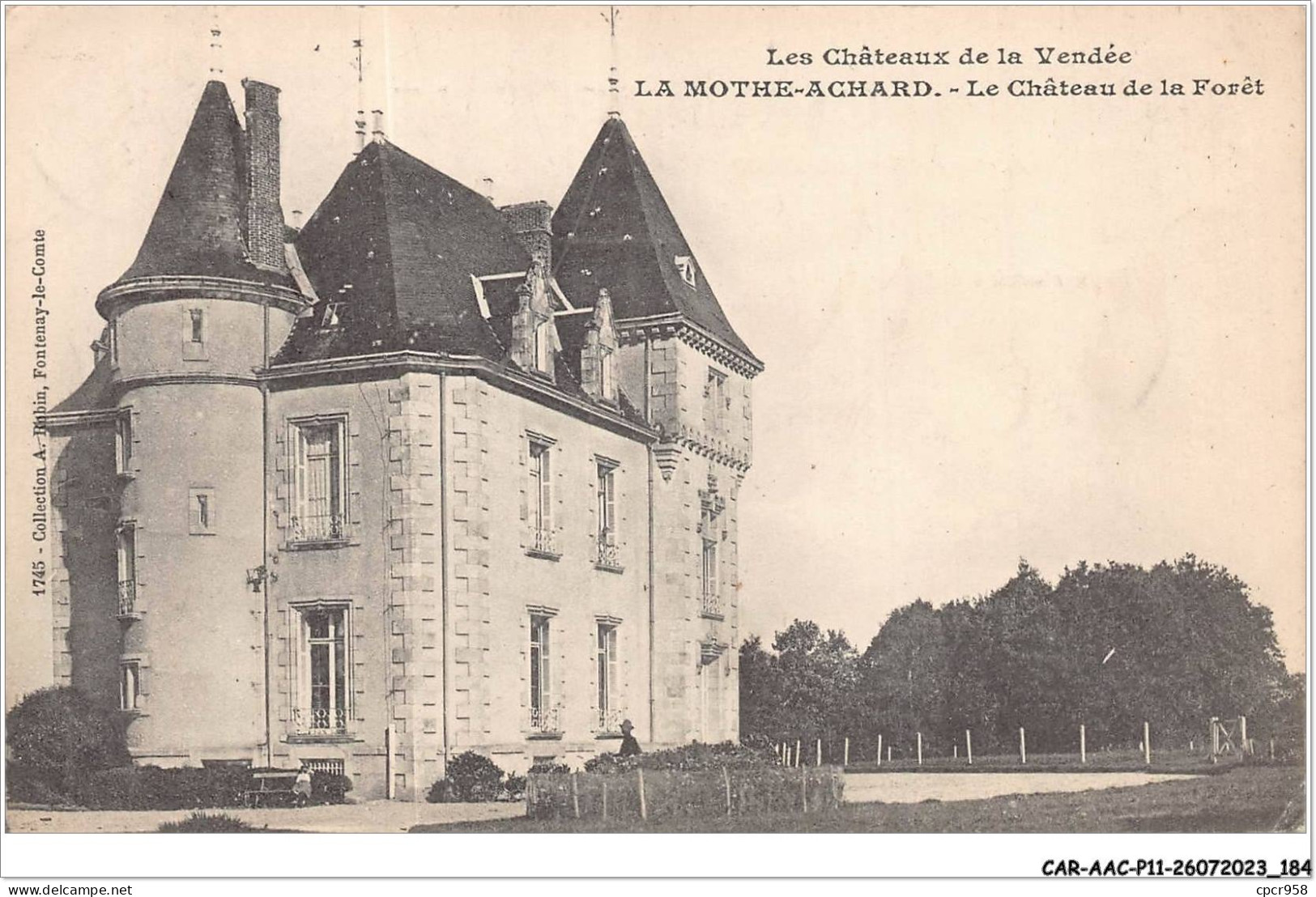 CAR-AACP11-85-1010 - LA MOTHE-ACHARD -le Chateau De La Foret - La Mothe Achard