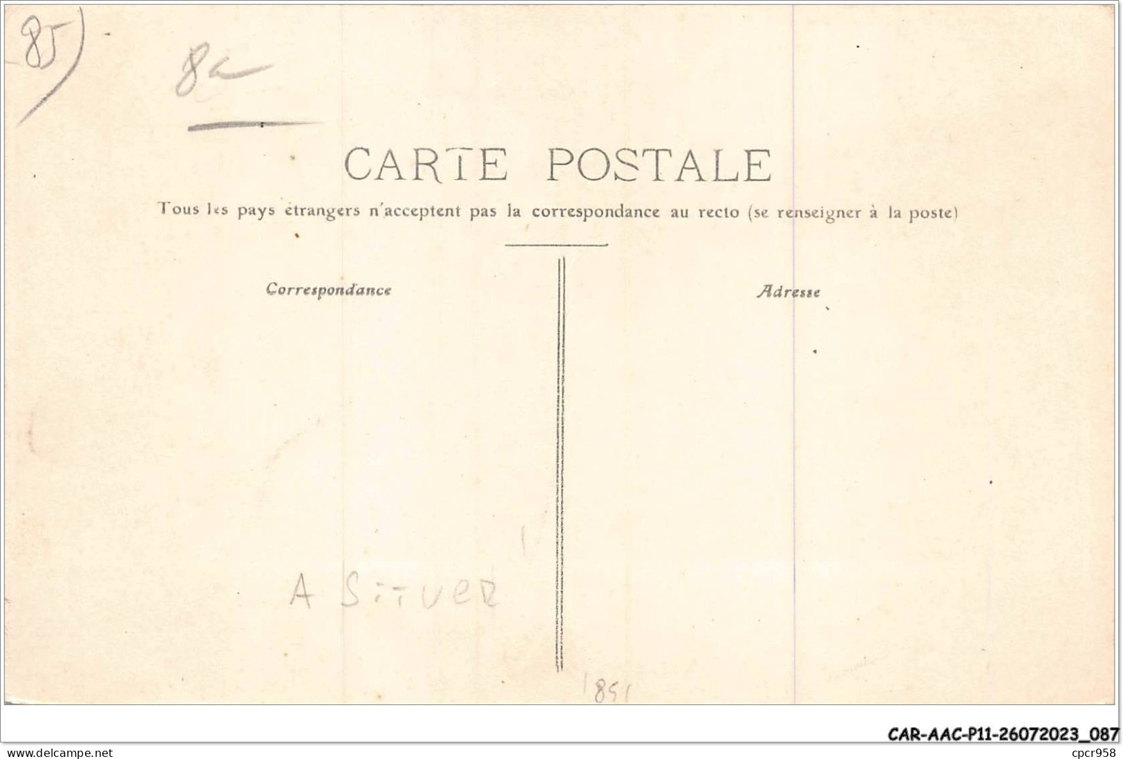 CAR-AACP11-85-0961 - Chateau De La CHABRERIE - Other & Unclassified