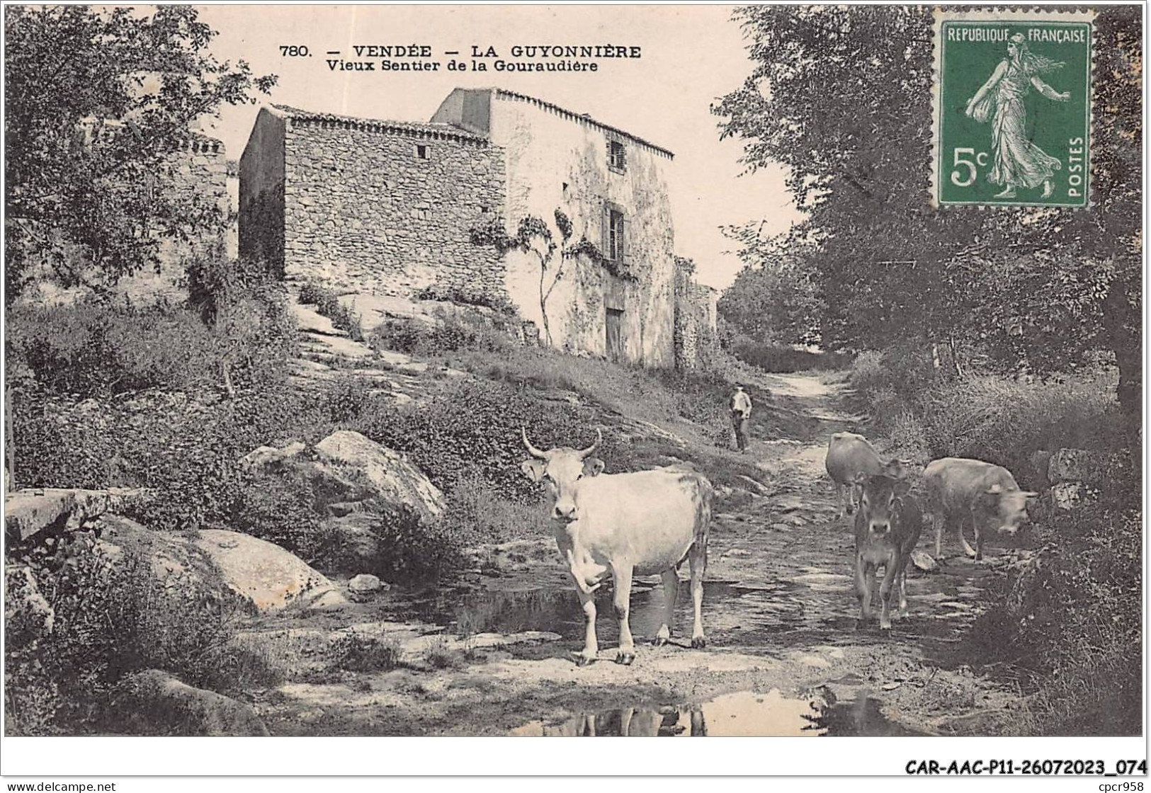 CAR-AACP11-85-0955 - LA VENDEE - LA GUYONNIERE - Vieux Sentier De La Gouraudiere - Agriculture - Other & Unclassified