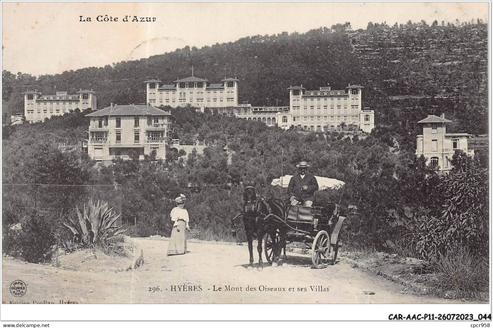CAR-AACP11-83-0940 - HYERES - Le Mont Des Oiseaux Et Ses Villas - Hyeres