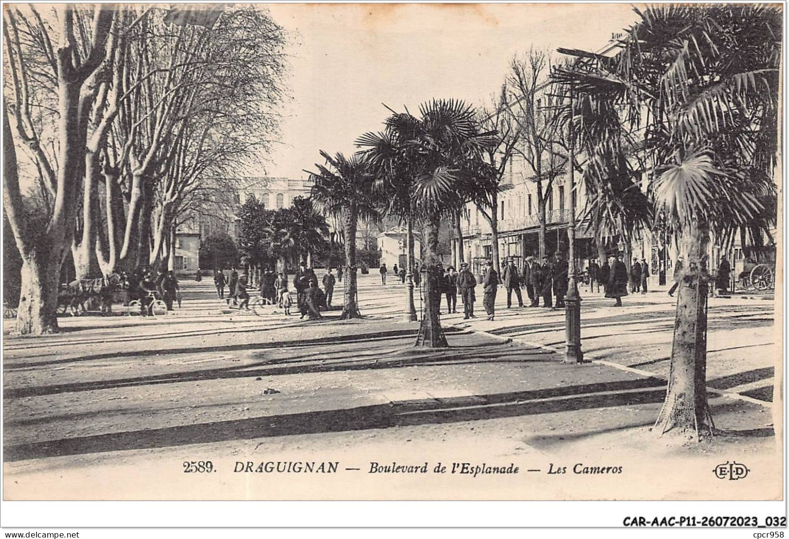 CAR-AACP11-83-0934 - DRAGUIGNAN - Boulevard De L'esplanade - Les Cameros - ELD - Draguignan