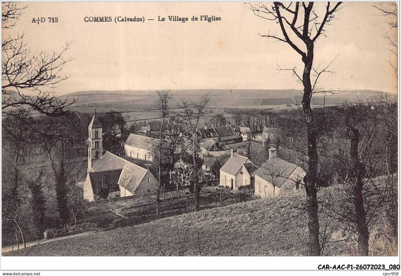 CAR-AACP1-14-0041 - COMMES - Le Village De L'Eglise  - Andere & Zonder Classificatie