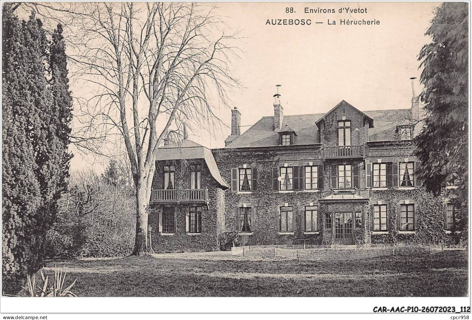 CAR-AACP10-76-0882 - Environs D'YVELOT - AUZEBOSC - La Herucherie - Yvetot