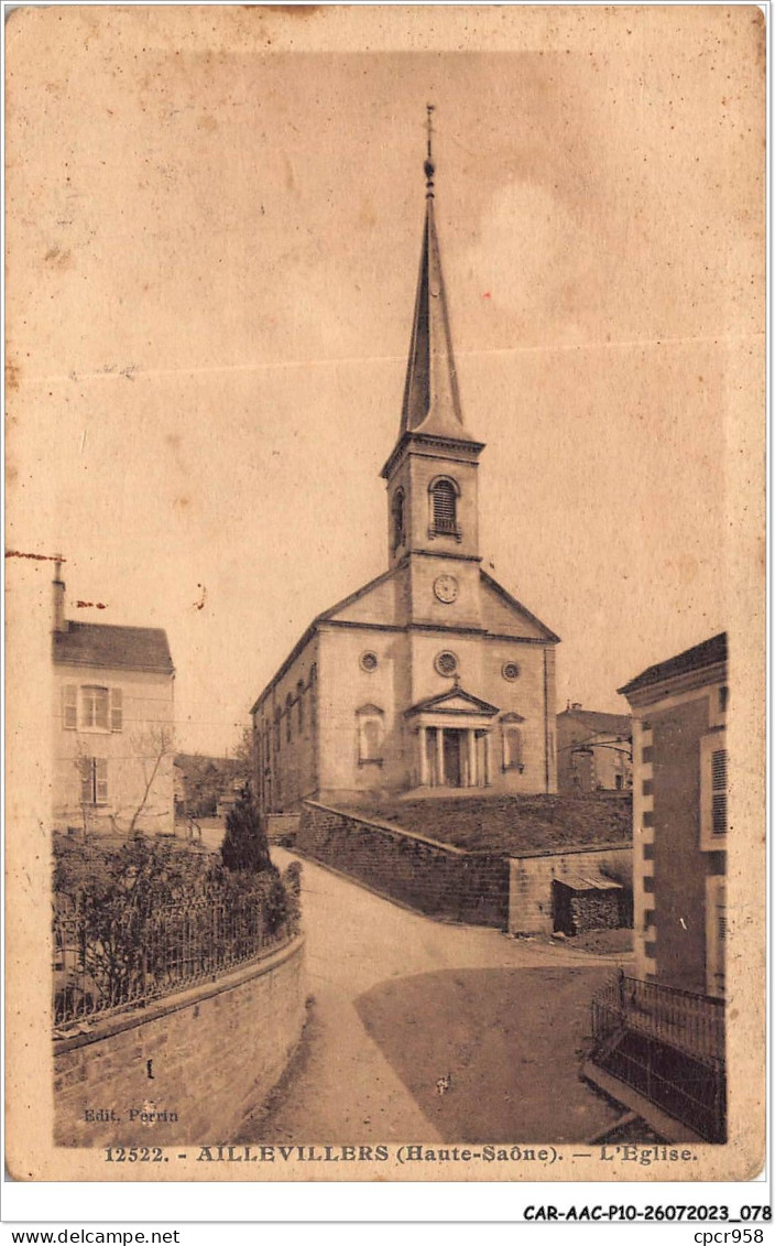 CAR-AACP10-70-0865 - AILLEVILLERS - L'eglise - Other & Unclassified