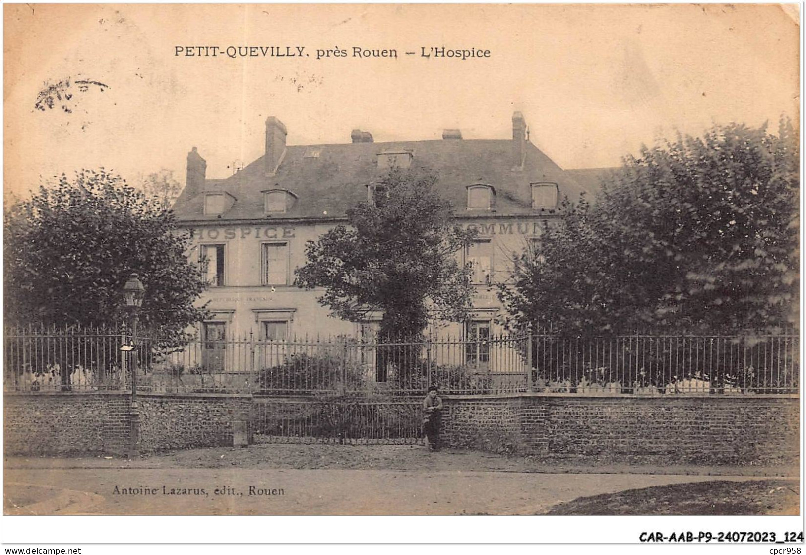 CAR-AABP9-76-0710 - PETIT-QUEVILLY, Près Rouen - L'hospice - Rouen