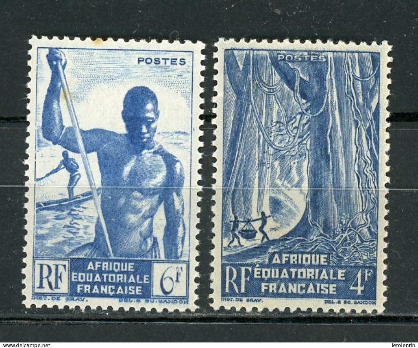 AEF  -    SÉRIE COURANTE -  N° Yvert  220+222 **/(*) !! - Unused Stamps