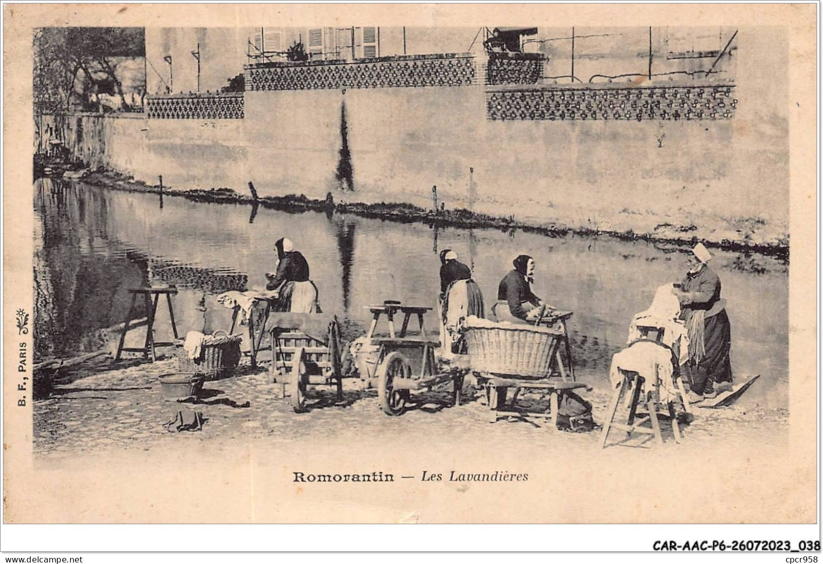 CAR-AACP6-41-0470 - ROMORANTIN - Les Lavandieres - Agriculture - Romorantin