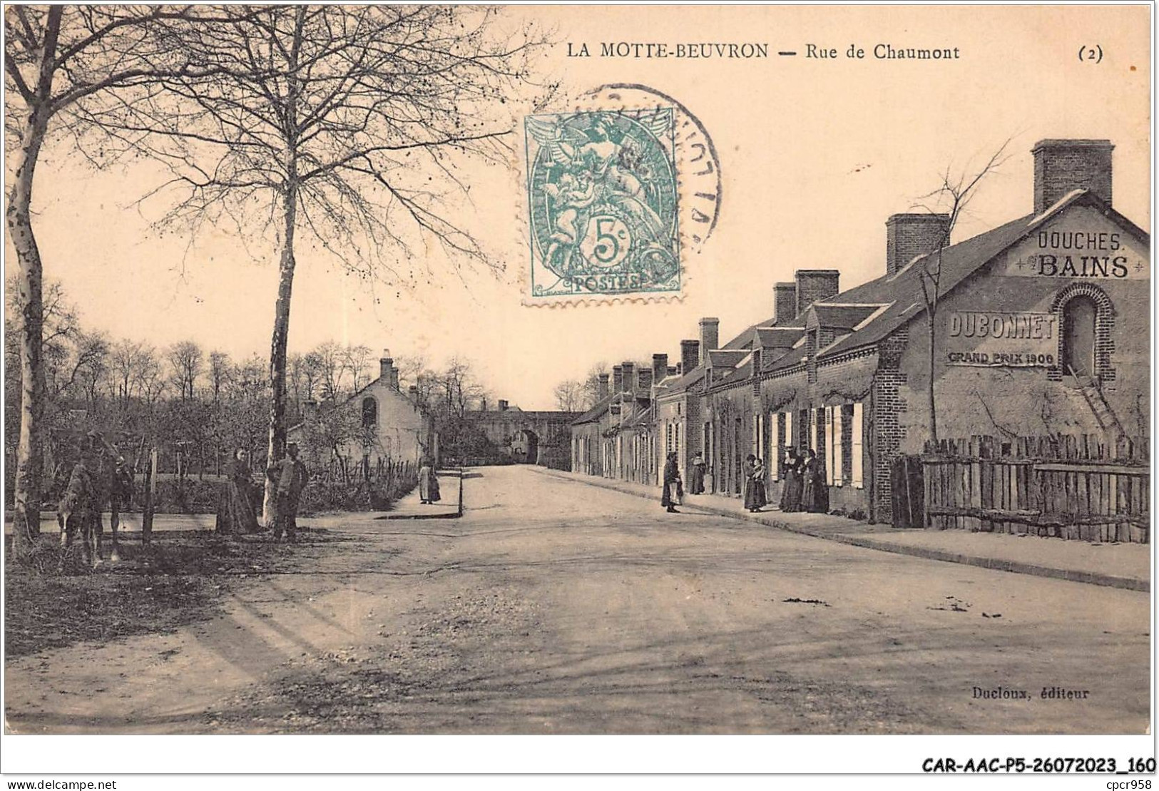 CAR-AACP5-41-0436 - LA MOTTE-BEUVRON - Rue De Chaumont  - Lamotte Beuvron