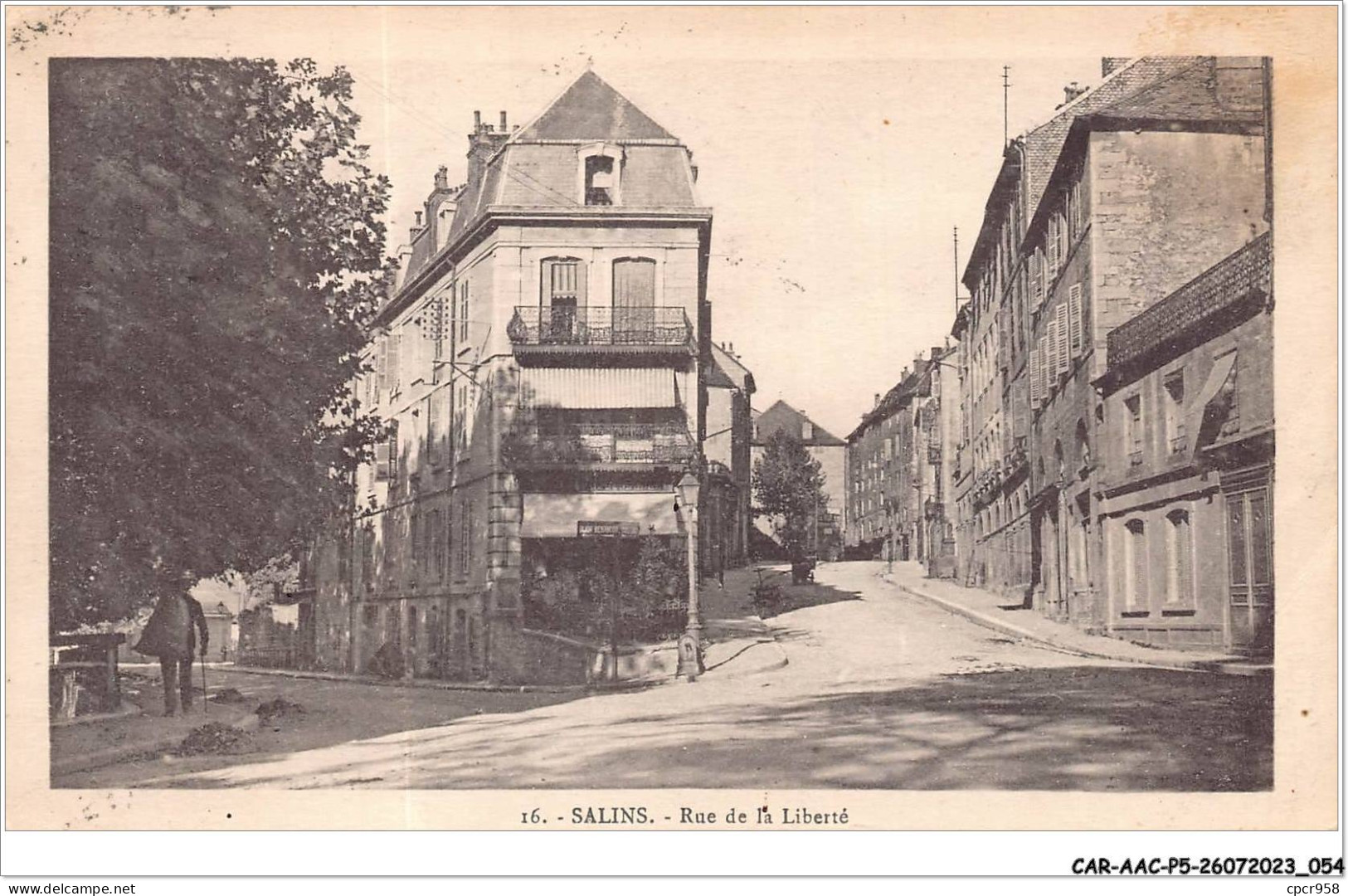 CAR-AACP5-39-0383 - SALINS - Rue De La Liberté - Autres & Non Classés