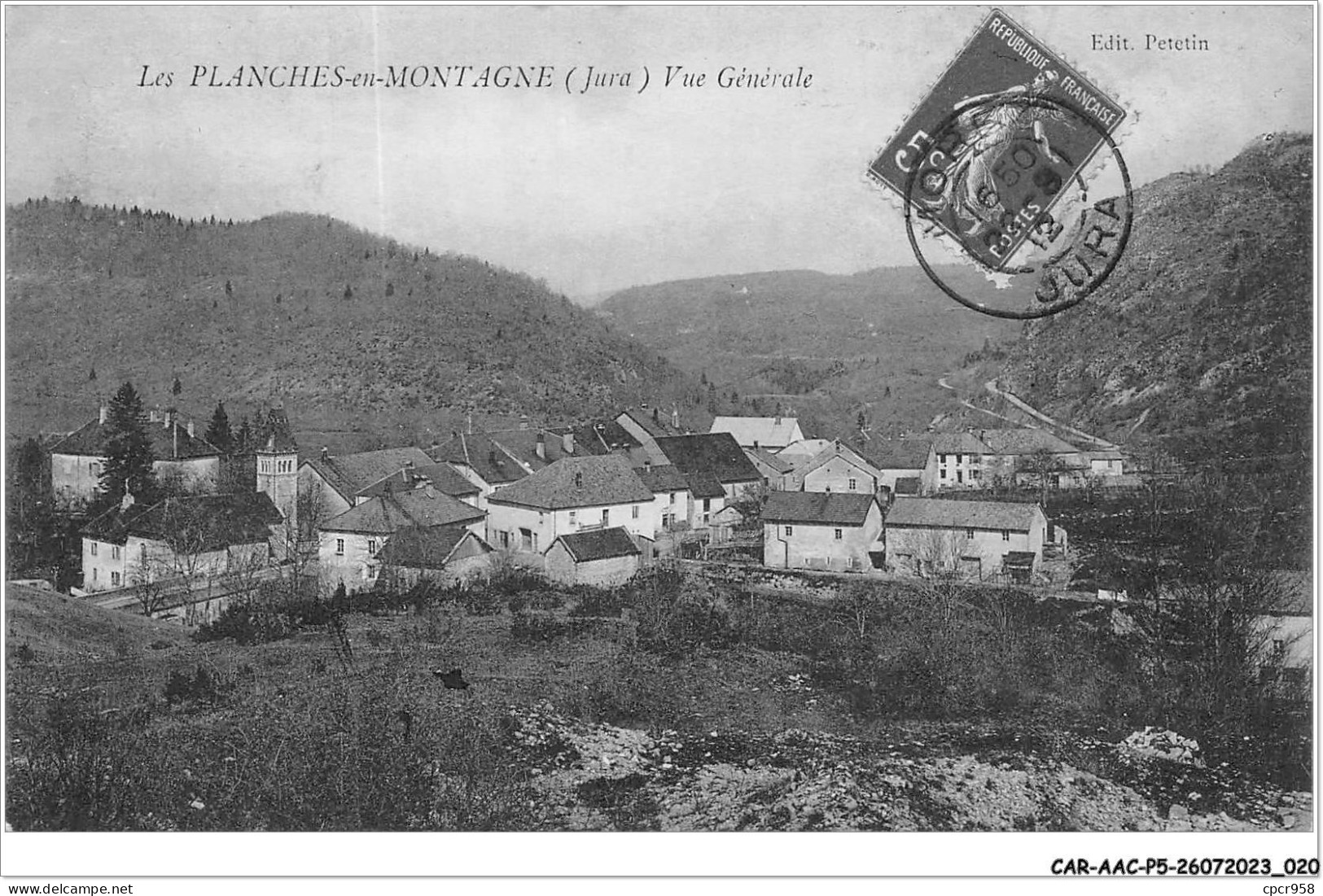 CAR-AACP5-39-0366 - LES PLANCHES-EN-MONTAGNE - Vue Générale  - Autres & Non Classés