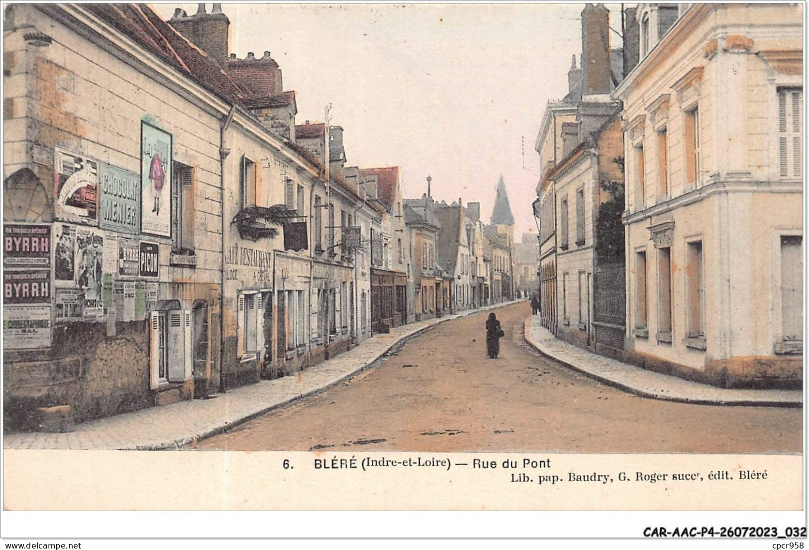 CAR-AACP4-37-0284 - BLERE - Rue Du Pont  - Bléré