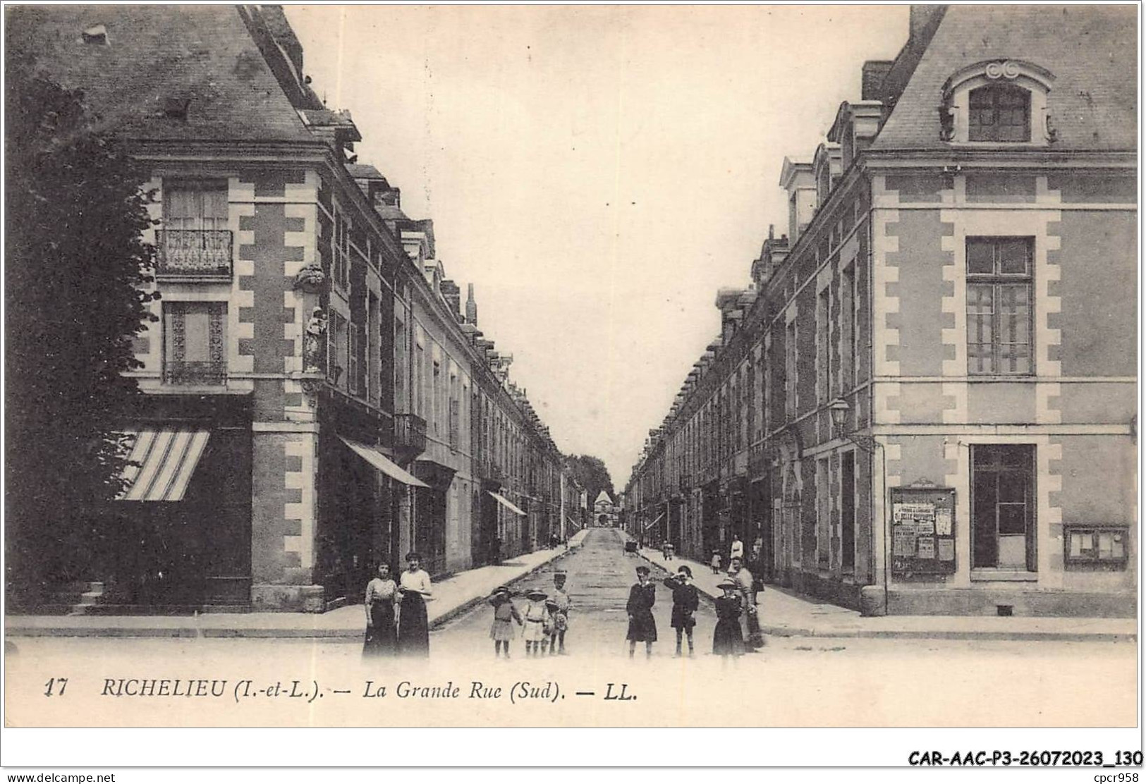 CAR-AACP3-37-0238 - RICHELIEU - La Grande Rue  - Andere & Zonder Classificatie