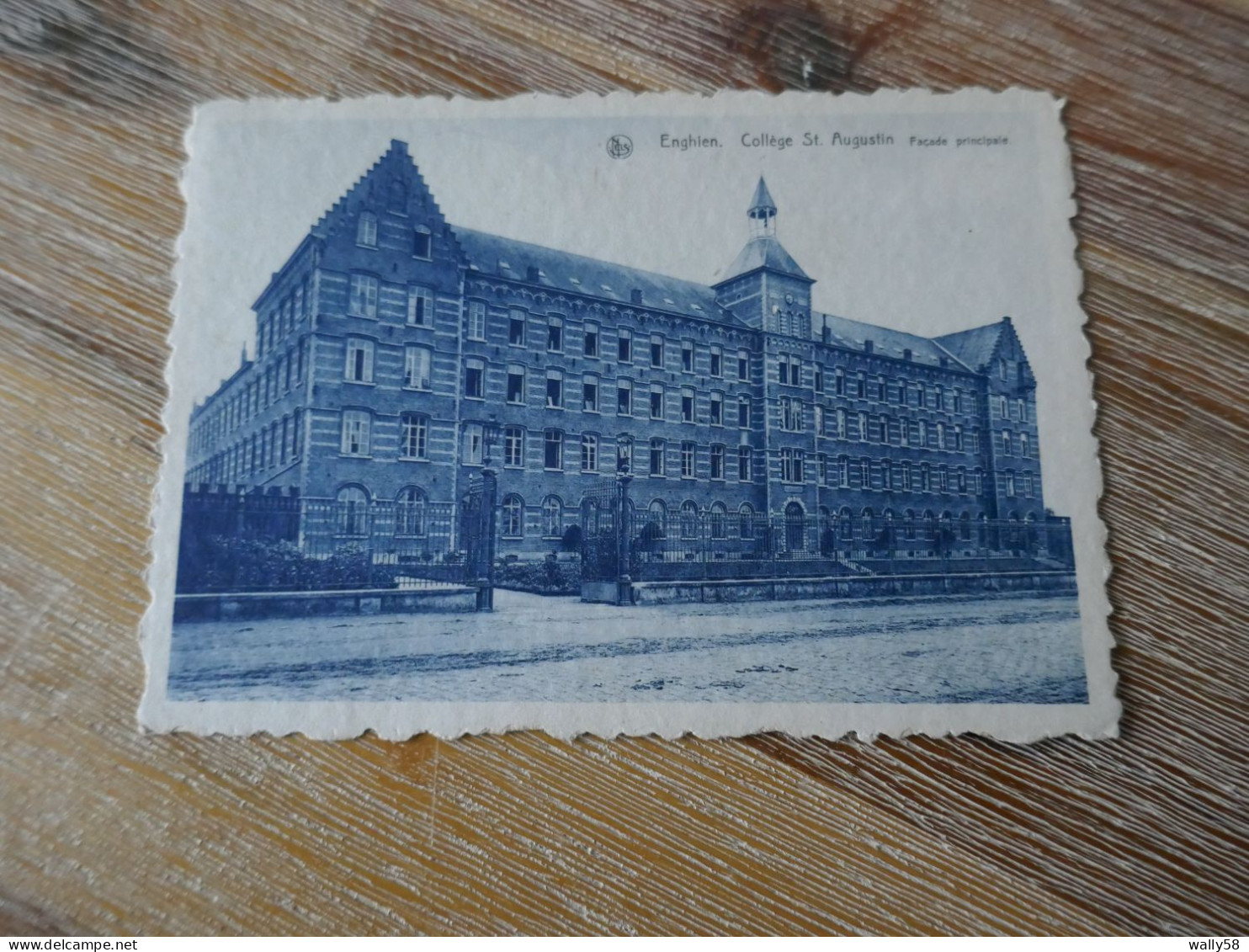 Enghien Collège St.augustin Façade Principale - Edingen