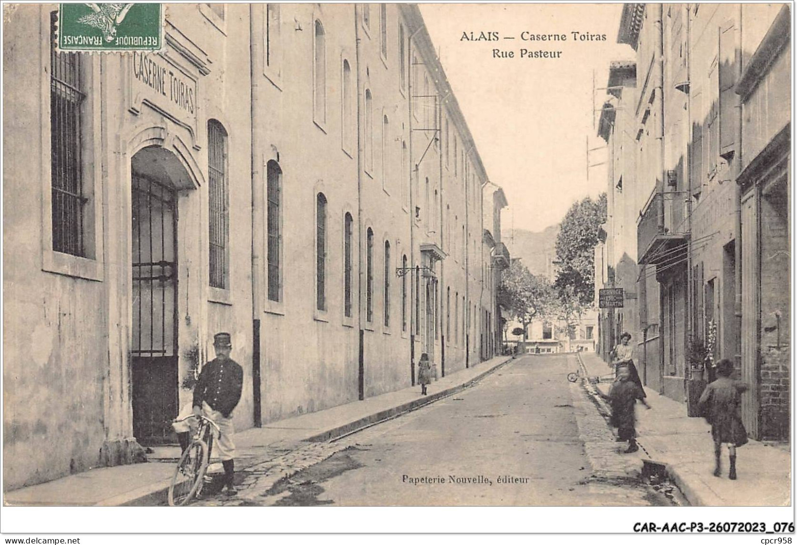 CAR-AACP3-30-0211 - ALAIS - Caserne Toiras - Rue Pasteur - Other & Unclassified