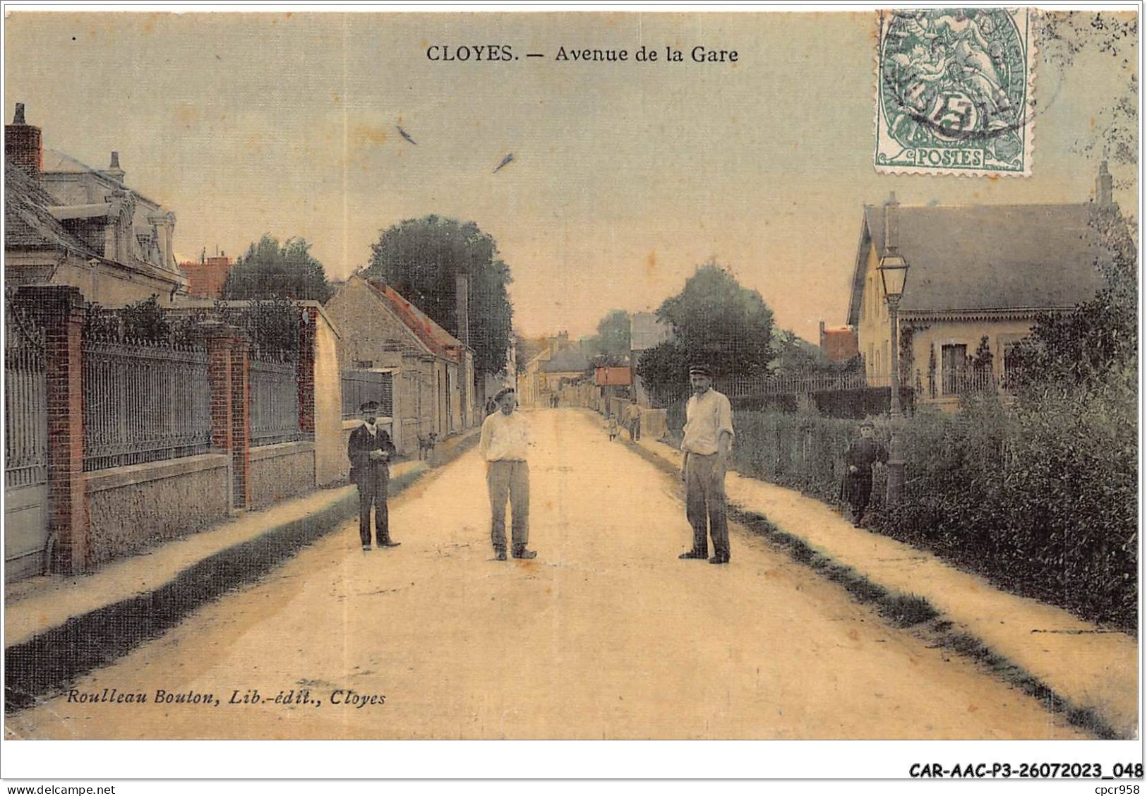 CAR-AACP3-28-0197 - CLOYES - Avenue De La Gare  - Cloyes-sur-le-Loir