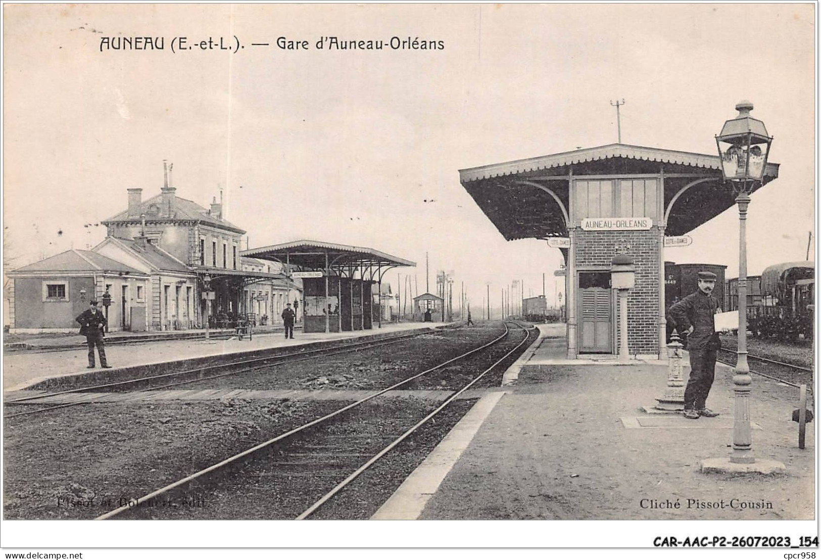 CAR-AACP2-28-0168 - AUNEAU - Gare D'Auneau-Orleans - Auneau