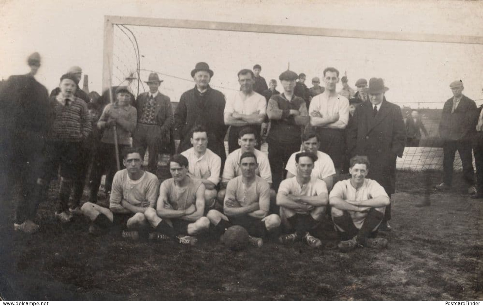 Friesland Football Soccer Team Harlingen 1933 Dutch RPC Holland Postcard - Other & Unclassified