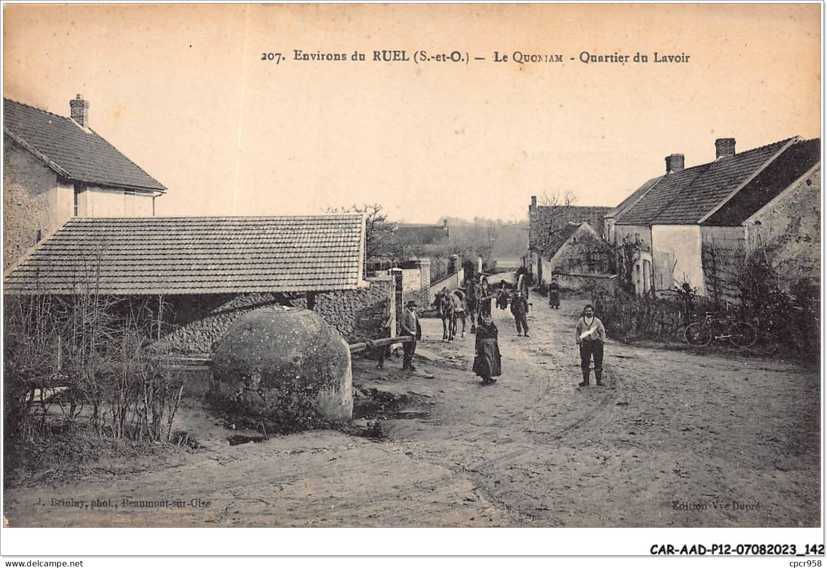 CAR-AADP12-95-1074 - ENVIRONS DE RUEL - LE QUONIAN - Quartier Du Lavoir  - Other & Unclassified