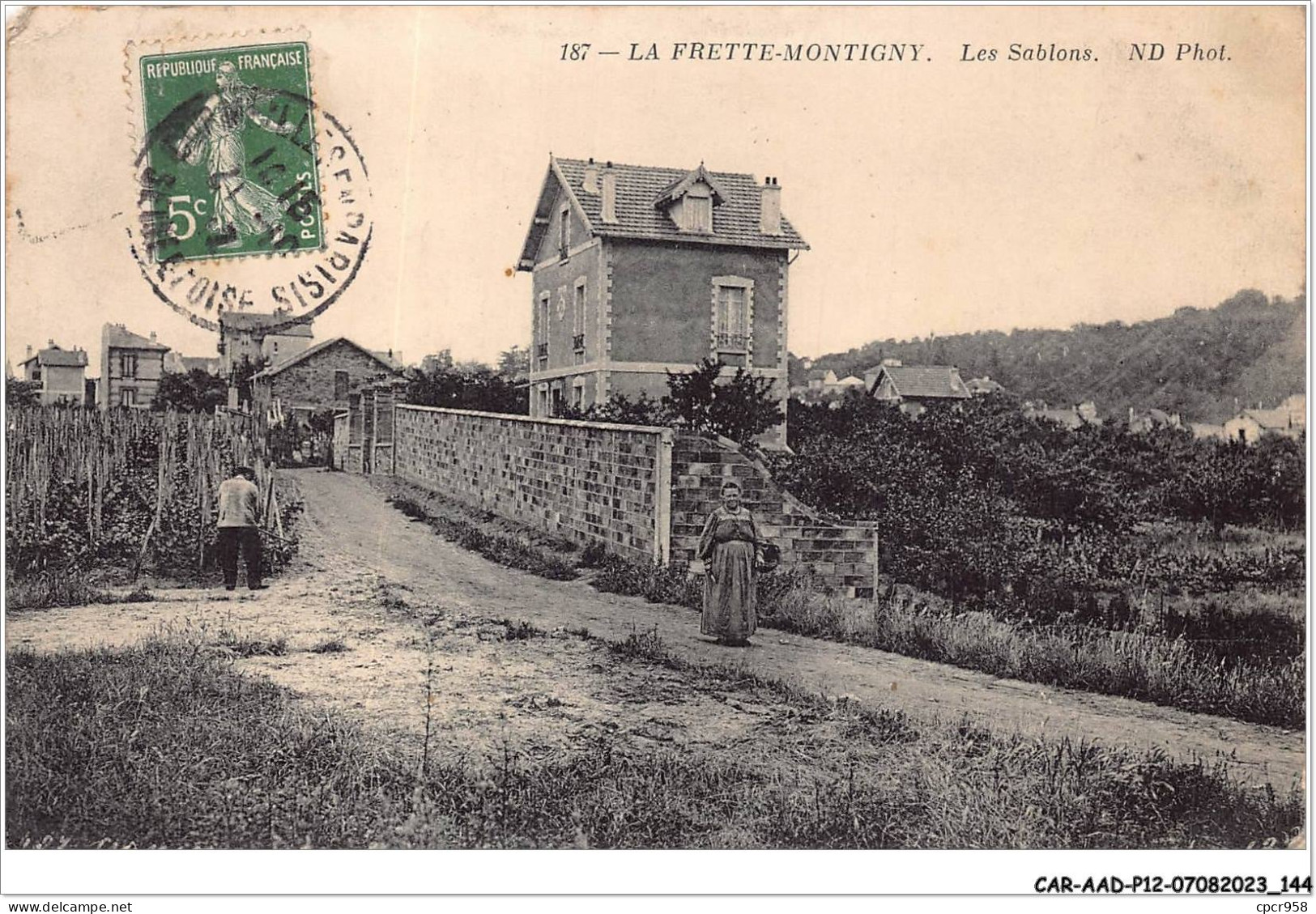 CAR-AADP12-95-1075 - LA FRETTE MONTIGNY - Les Sablons  - La Frette-sur-Seine