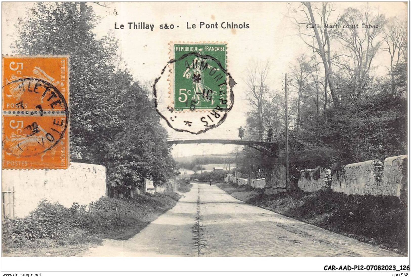 CAR-AADP12-95-1066 - LE TILLAY - Le Pont Chinois  - Other & Unclassified
