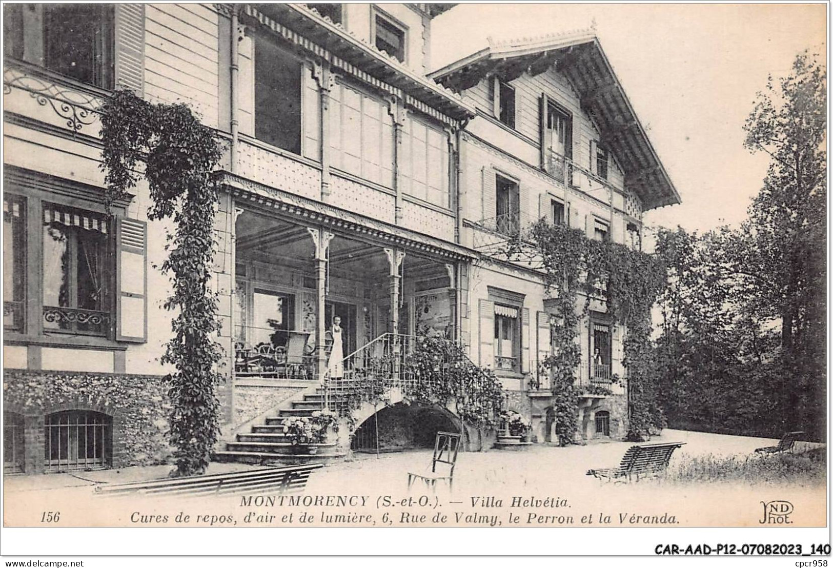 CAR-AADP12-95-1073 - MONTMORENCY - Villa Helvalia - Cures De Repos - Montmorency