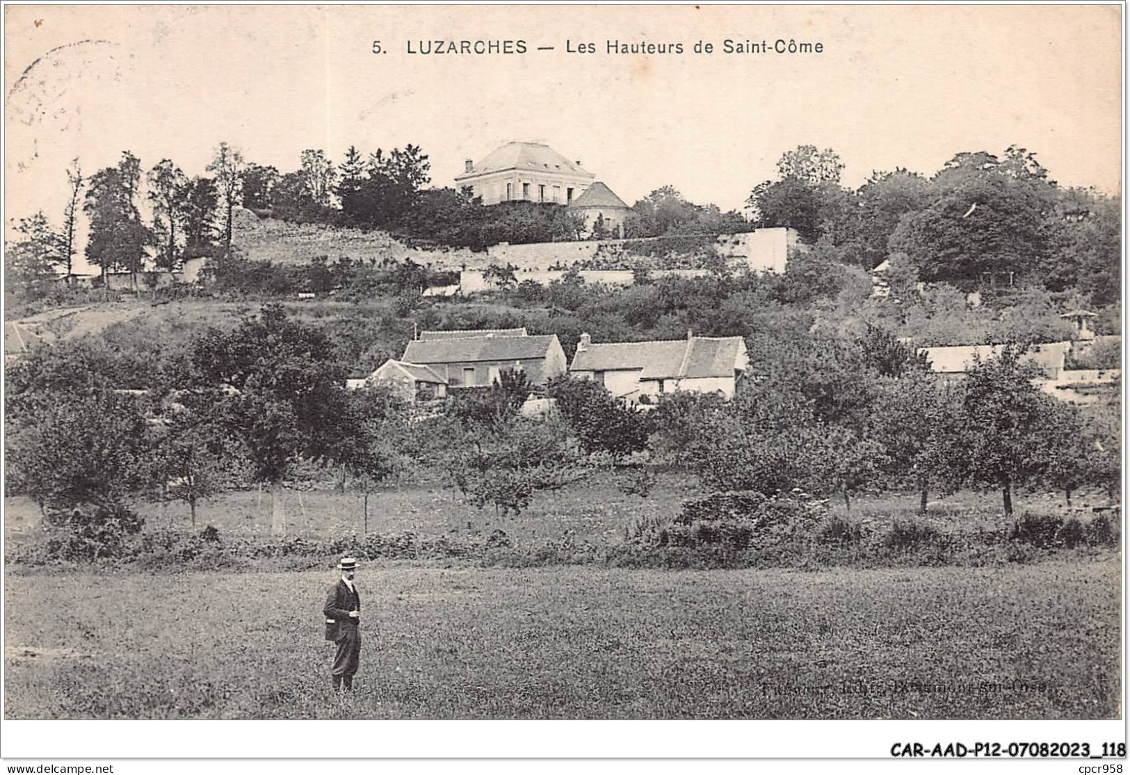 CAR-AADP12-95-1062 - LUZARCHES - Les Hauteur De Saint Come  - Luzarches