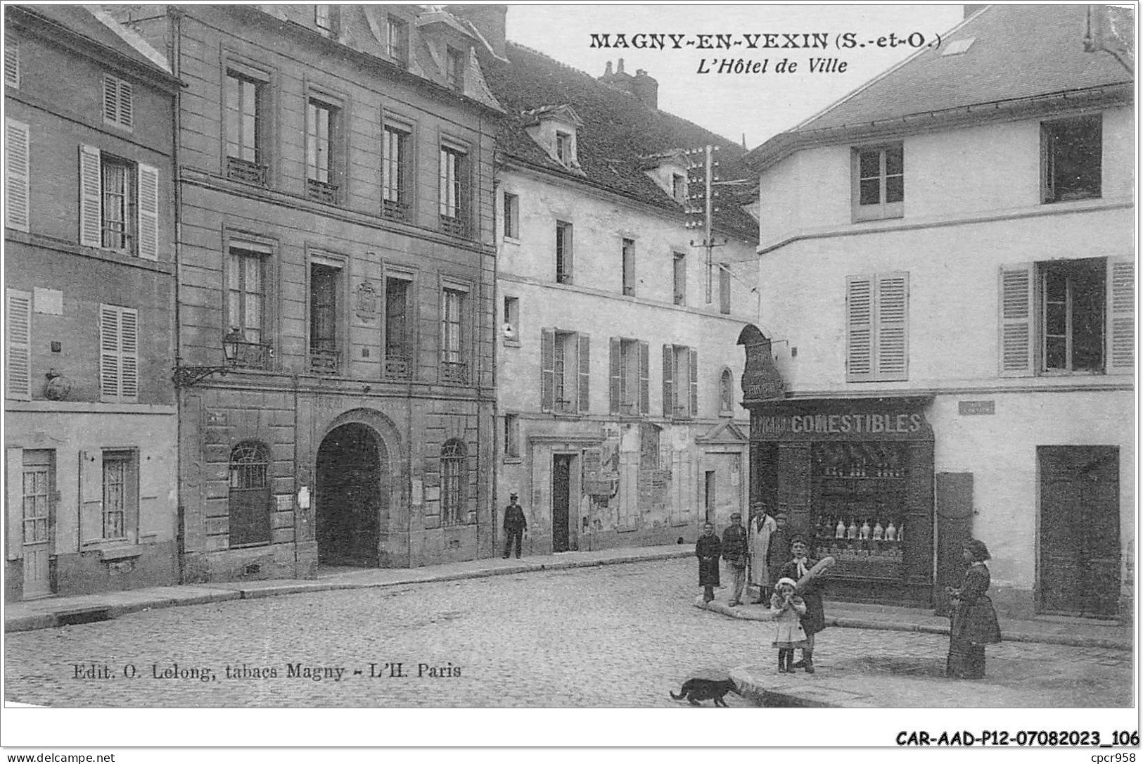 CAR-AADP12-95-1056 - MAGNY EN VEXIN - L'hotel De Ville  - Magny En Vexin