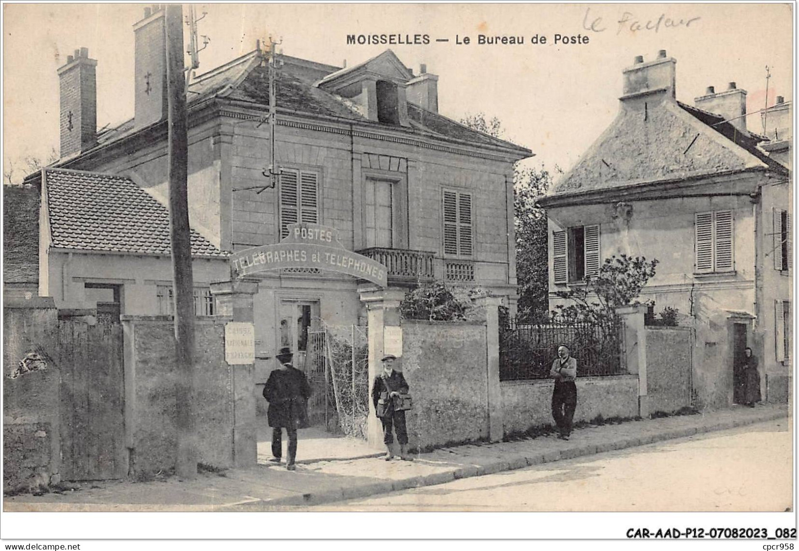 CAR-AADP12-95-1044 - MOISSELLES - Le Bureau De Poste  - Moisselles