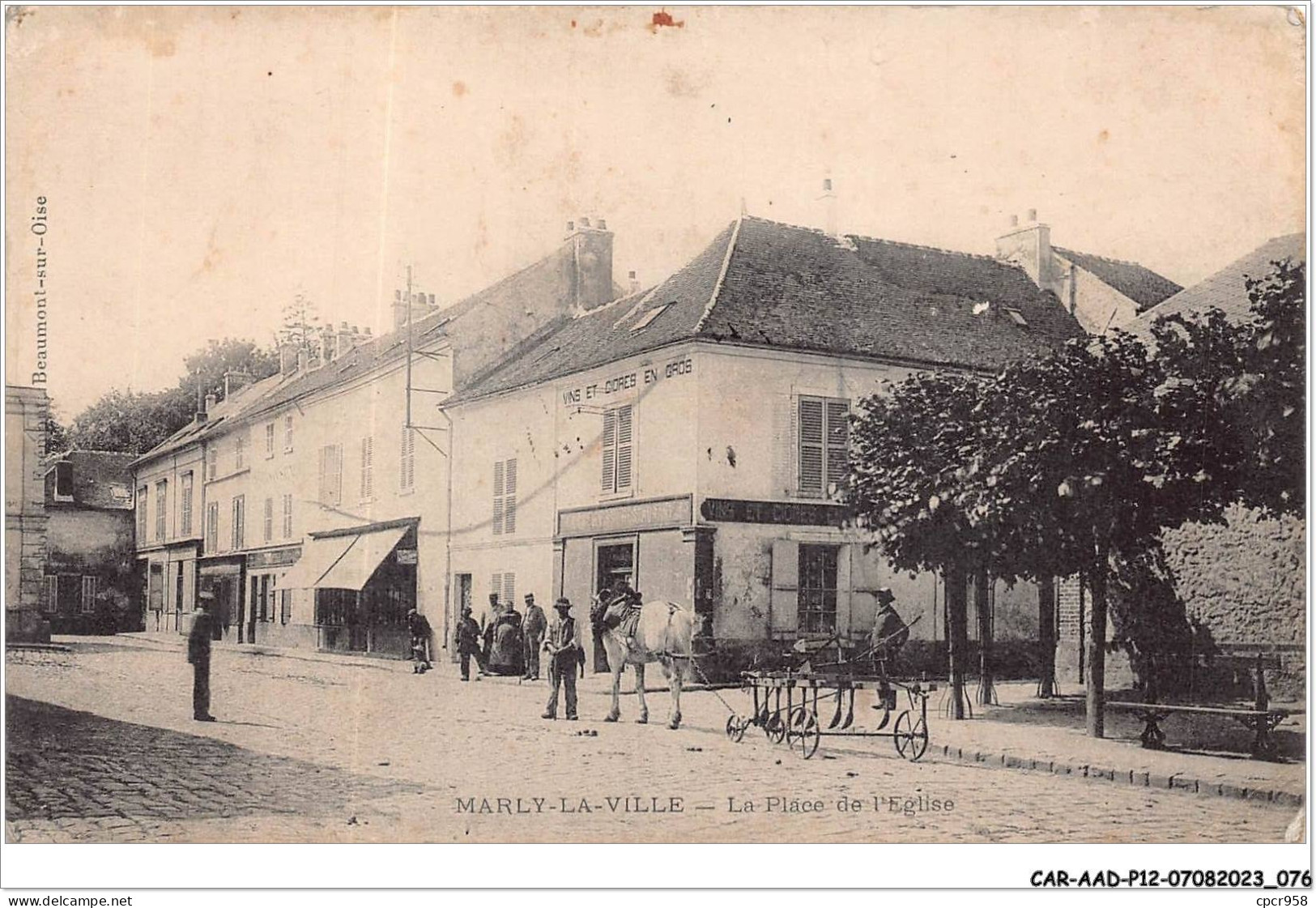 CAR-AADP12-95-1041 - MARLY LA VILLE - Place De L'eglise  - Marly La Ville