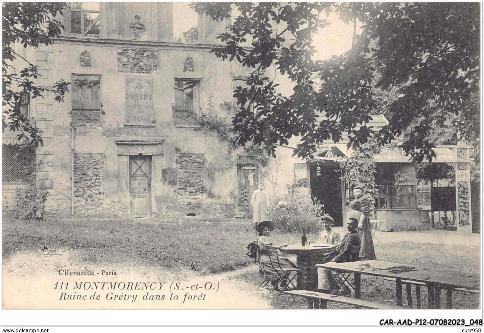 CAR-AADP12-95-1027 - MONTMORENCY - Ruines De Gretry Dans La Foret - Montmorency