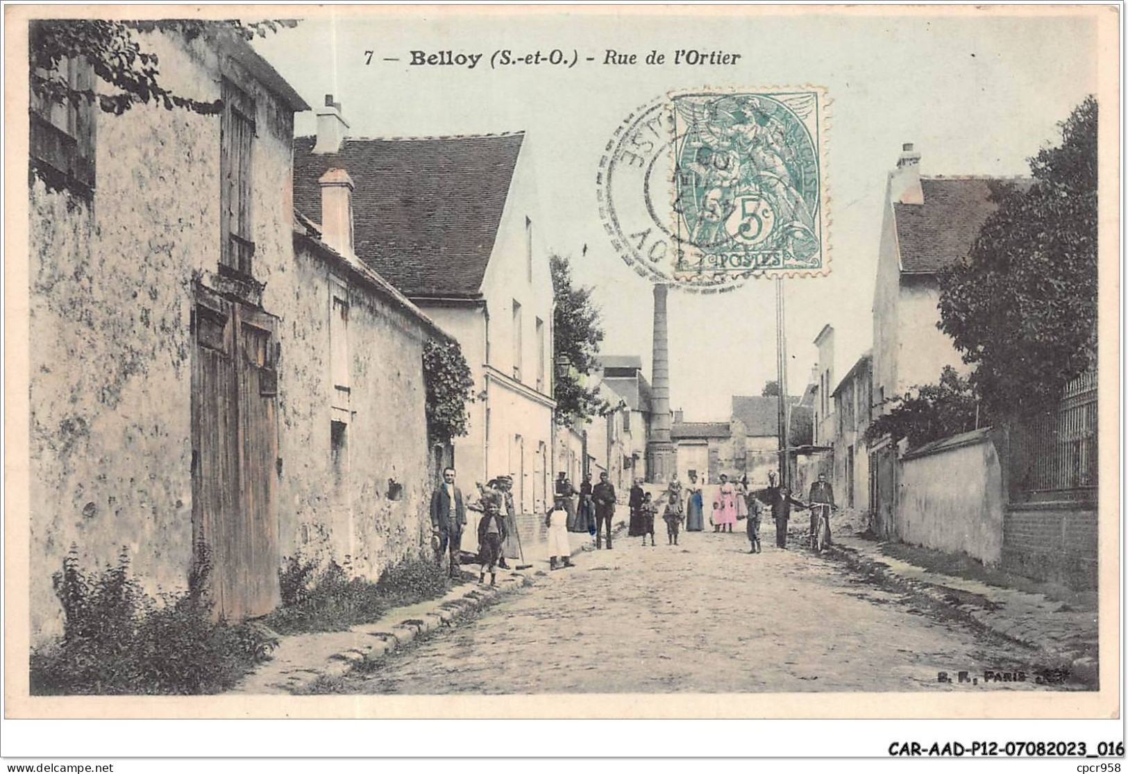 CAR-AADP12-95-1011 - BELLOY - Rue De L'ortier - Other & Unclassified