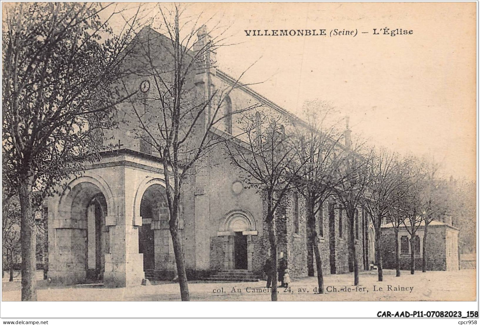 CAR-AADP11-93-0986 - VILLEMONBLE - L'eglise  - Villemomble