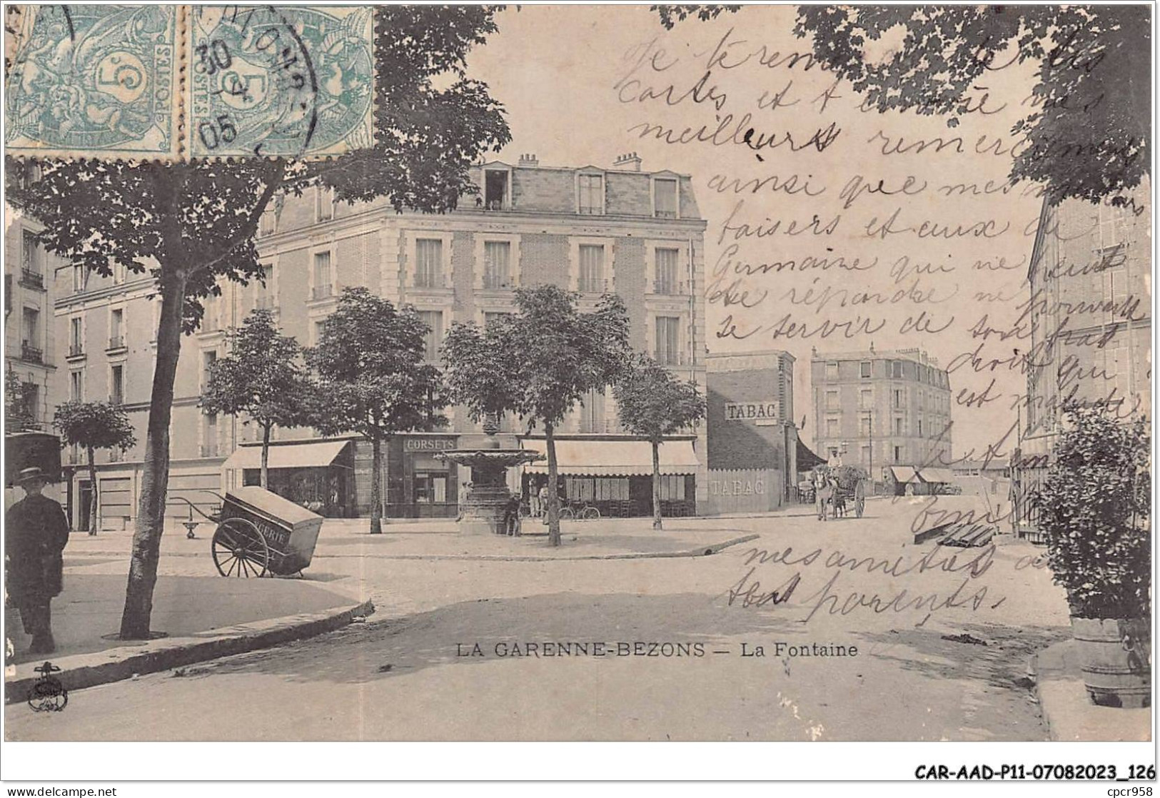 CAR-AADP11-92-0970 - LA GARENNES BEZON - La Fontaine  - La Garenne Colombes