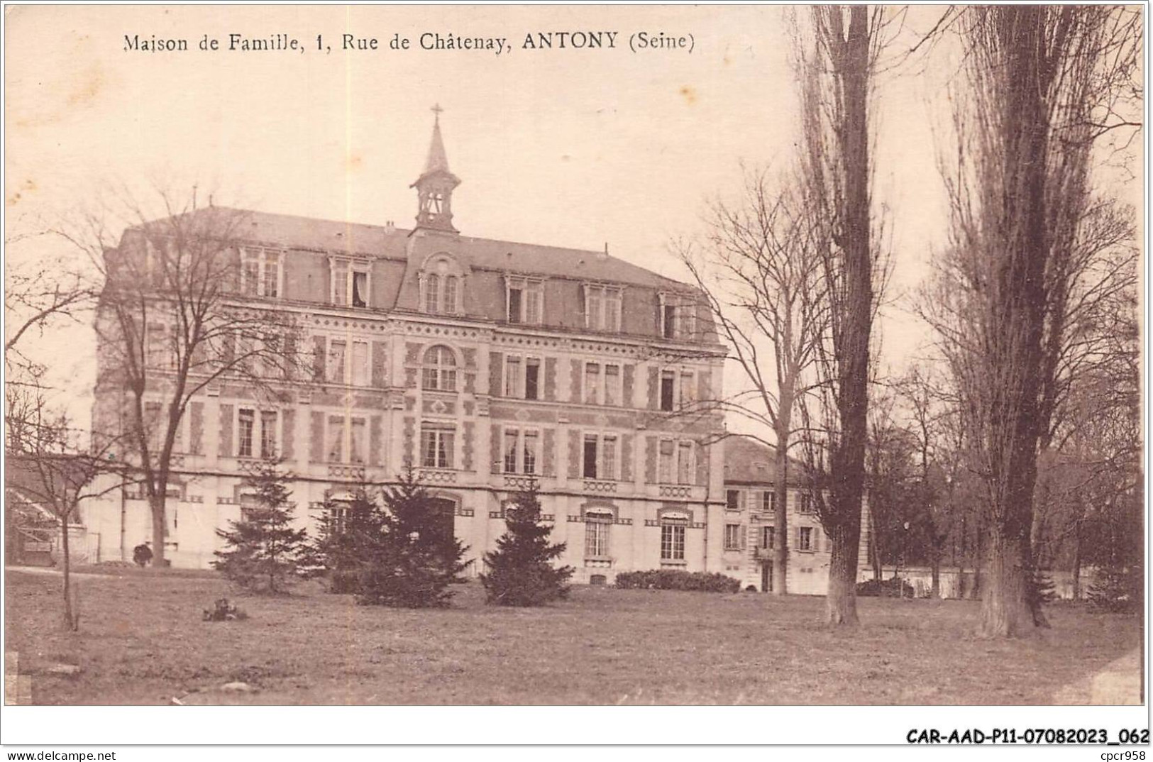 CAR-AADP11-92-0938 - ANTONY - Maison De Famille - Rue De Chatenay - Antony